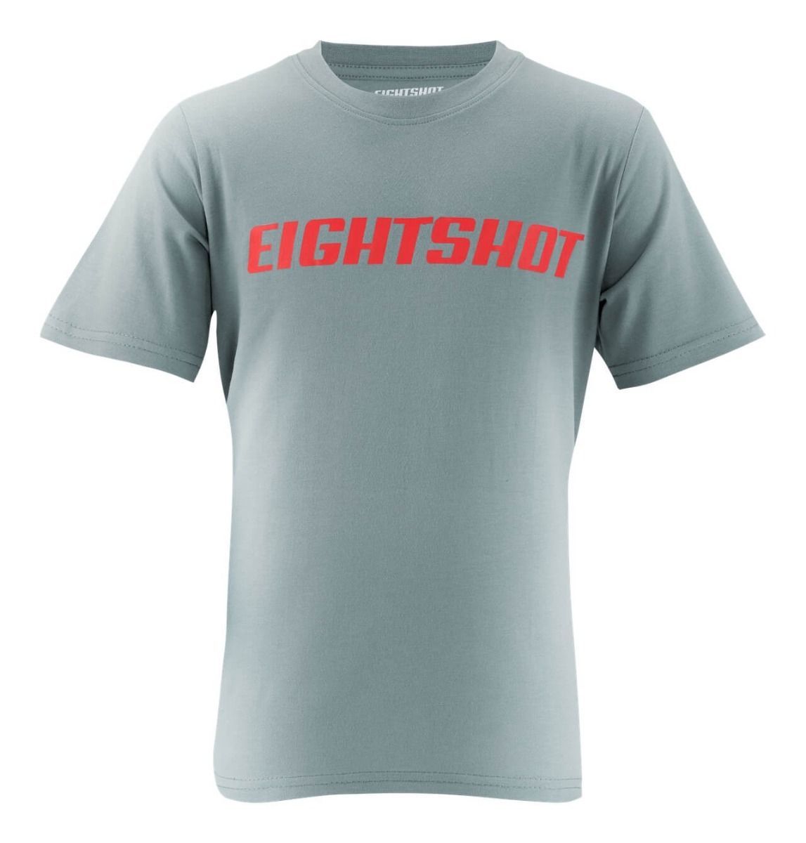 T-Shirt Eightshot grau/rot, Gr.164