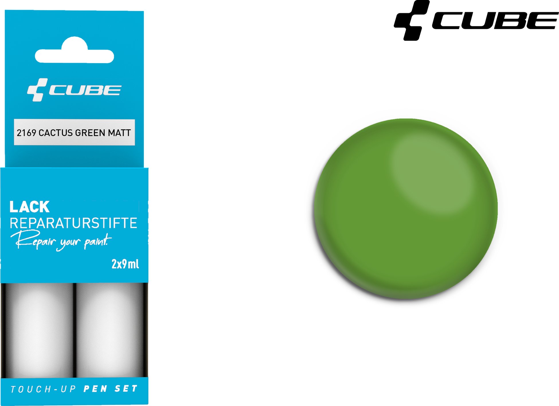 Lackstift Set CACTUS GREEN matt 2169