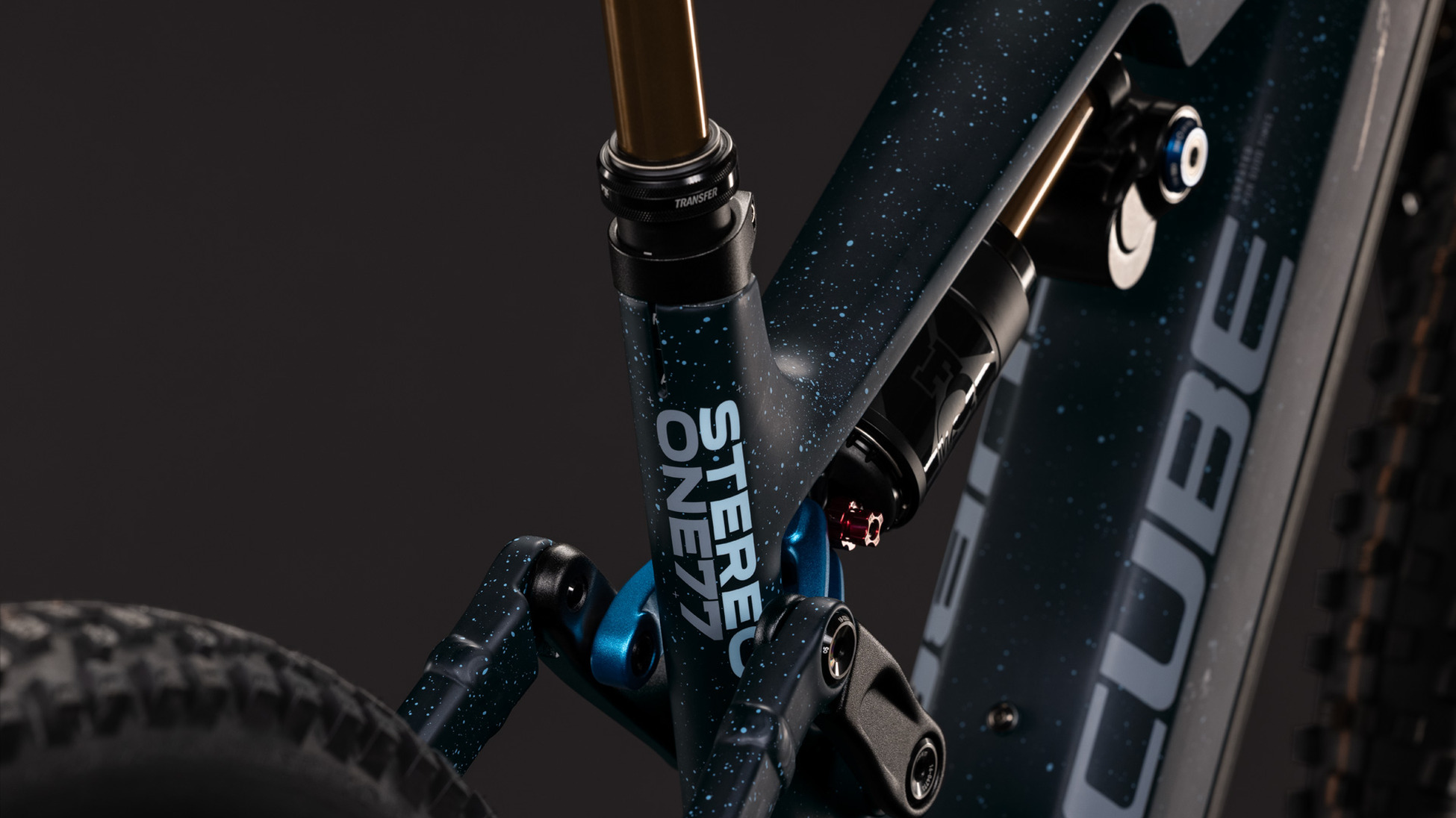 Stereo Hybrid ONE77 HPC SLT 800 bluegalaxy´n´grey