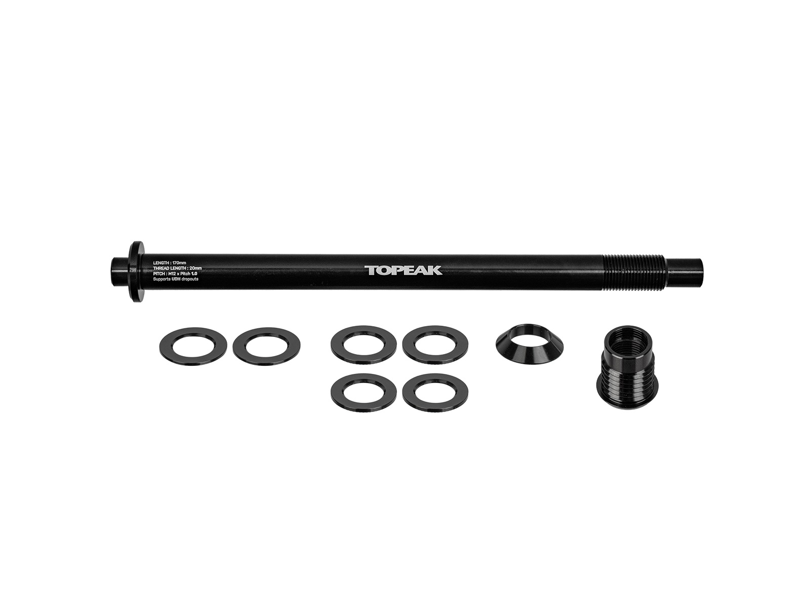 TOPEAK Zi:RAK Thru-Axle 12 x 1.75mm