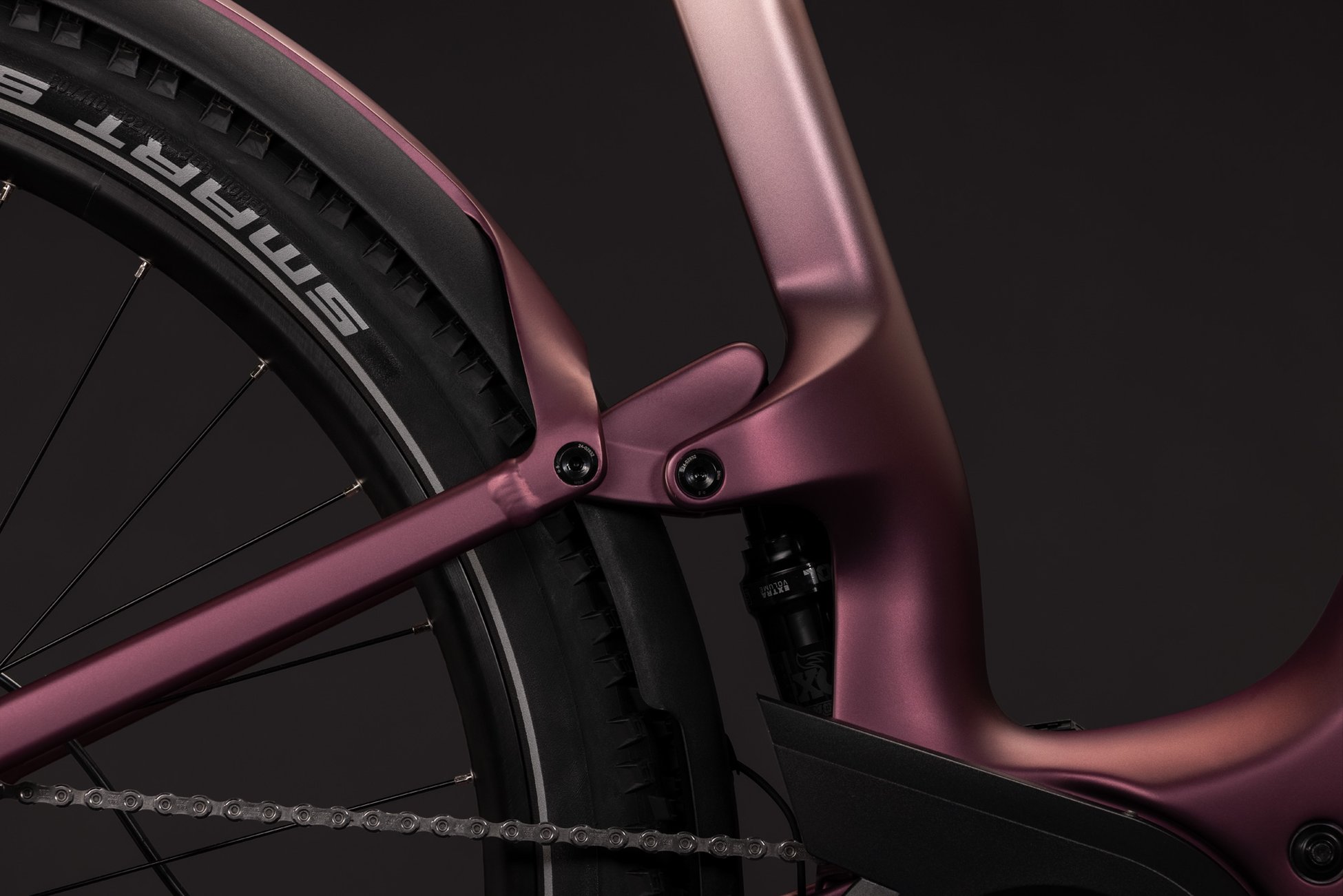 Cube Nuride Hybrid ONE11 HPC SLX 800 mauve´n´black