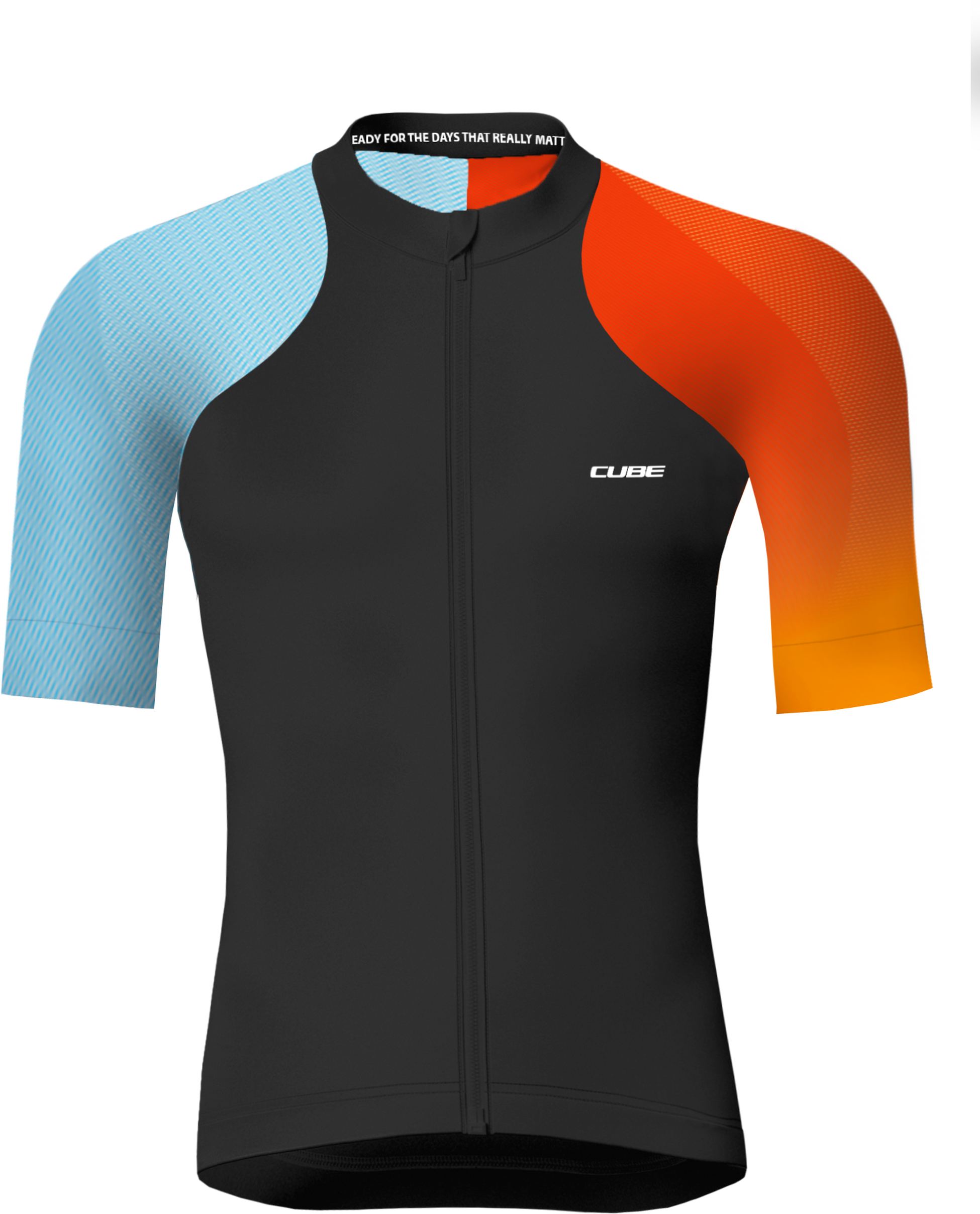 ROAD/XC Trikot TEAMLINE kurzarm black
