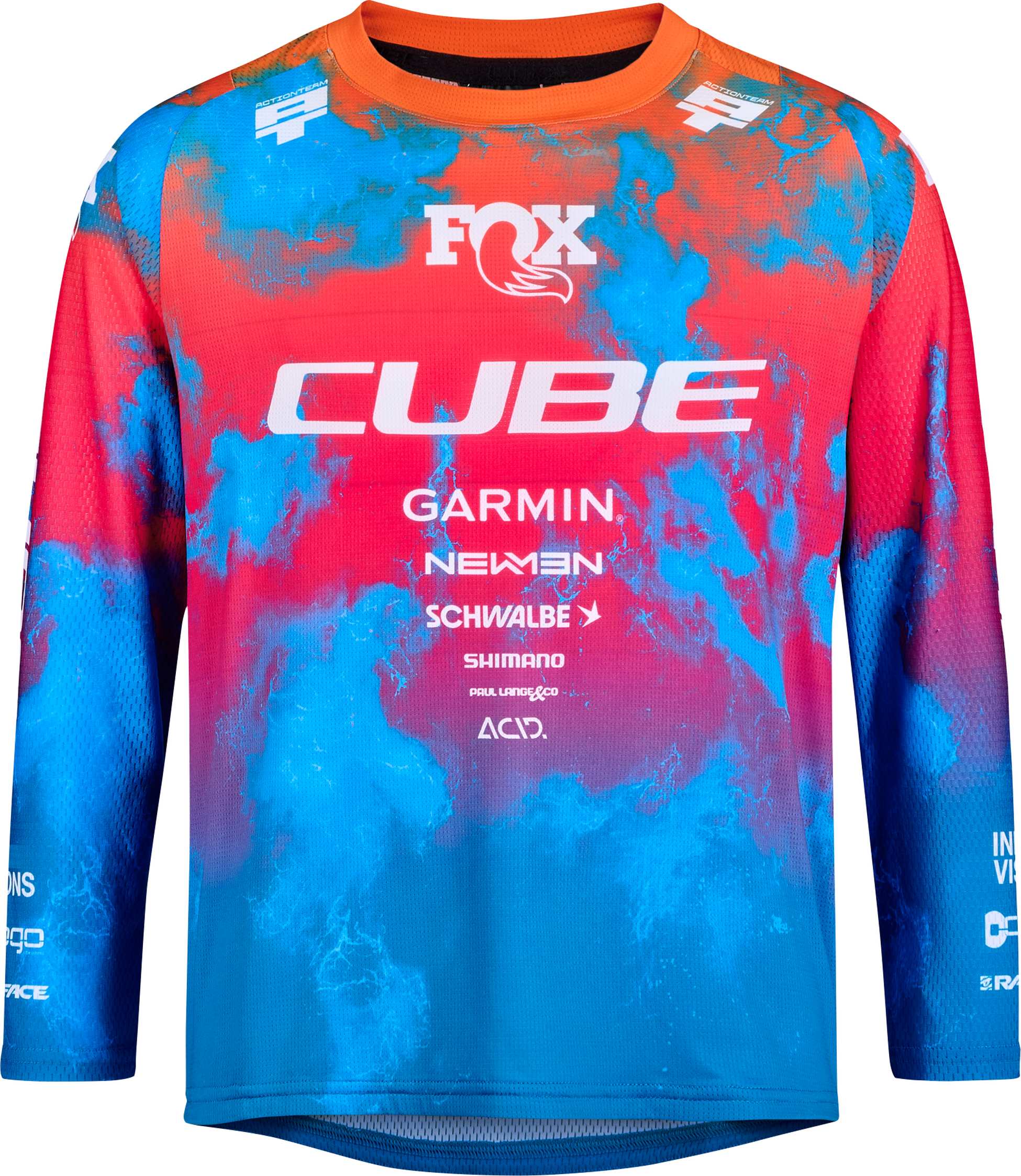 CUBE MTB Trikot ROOKIE X Actionteam langarm