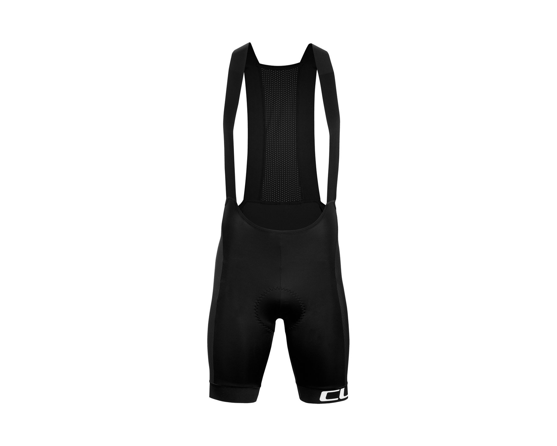 ROAD/XC Trägerhose kurz black
