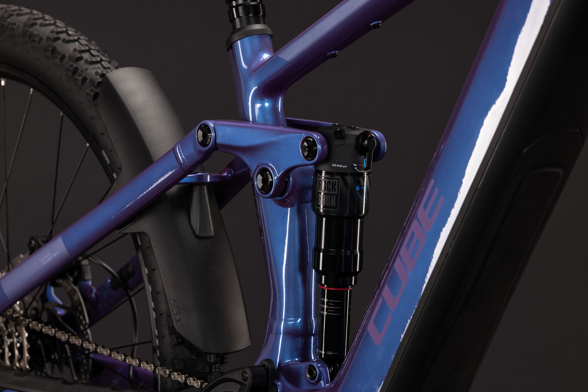 Cube Stereo Hybrid ONE44 Pro 800 blueiris´n´purple