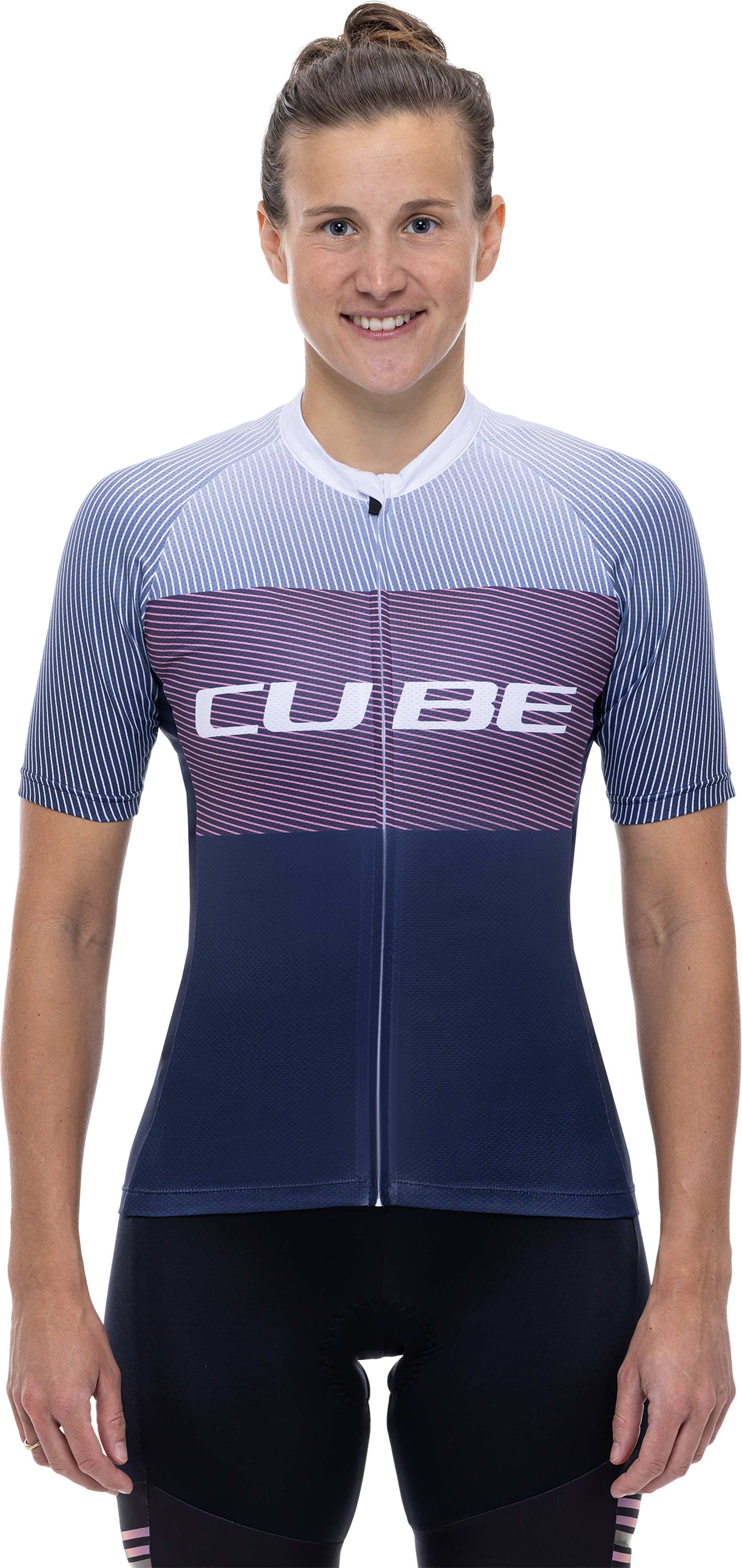 CUBE TEAMLINE WS Trikot CMPT kurzarm