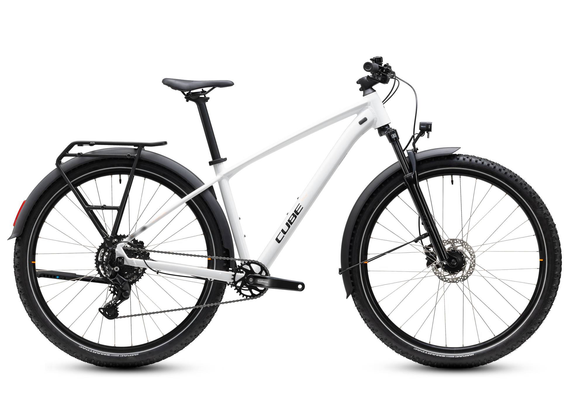 Cube Aim ONE FE metallicwhite´n´black