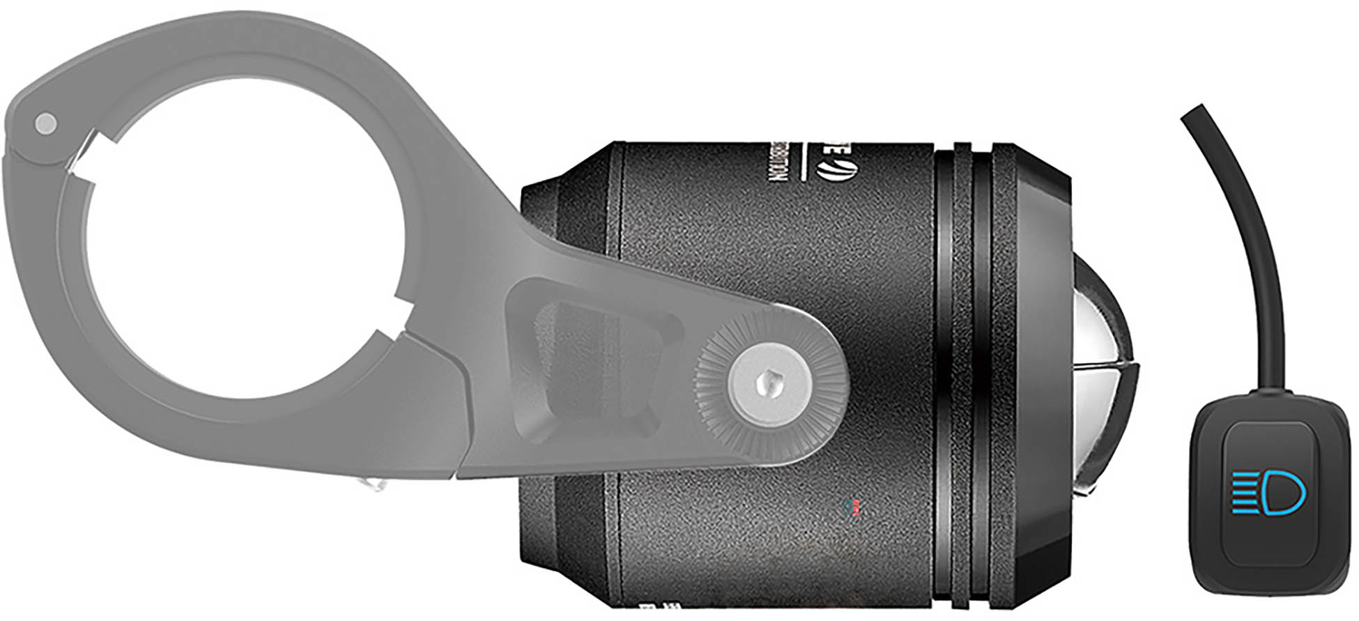 LITEMOVE AE-130 E-BIKE FRONTLICHT Ø 31,8MM UND Ø 35MM