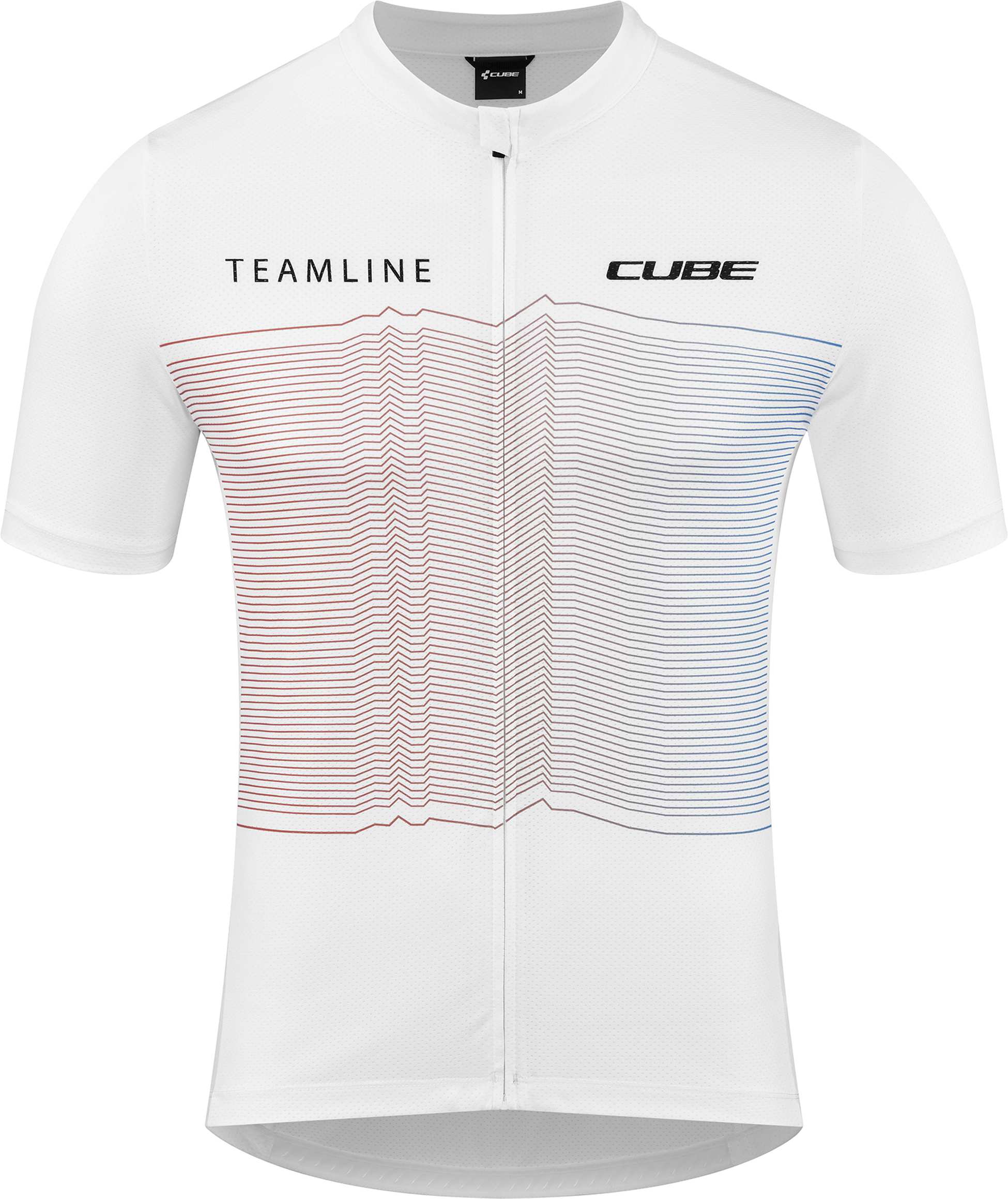 TEAMLINE Trikot CMPT kurzarm white