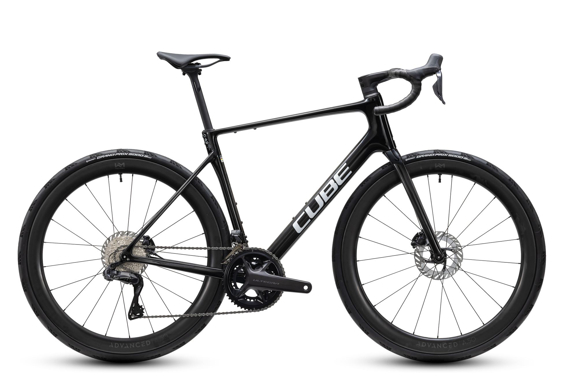 Cube Attain C:62 SLT carbon´n´white