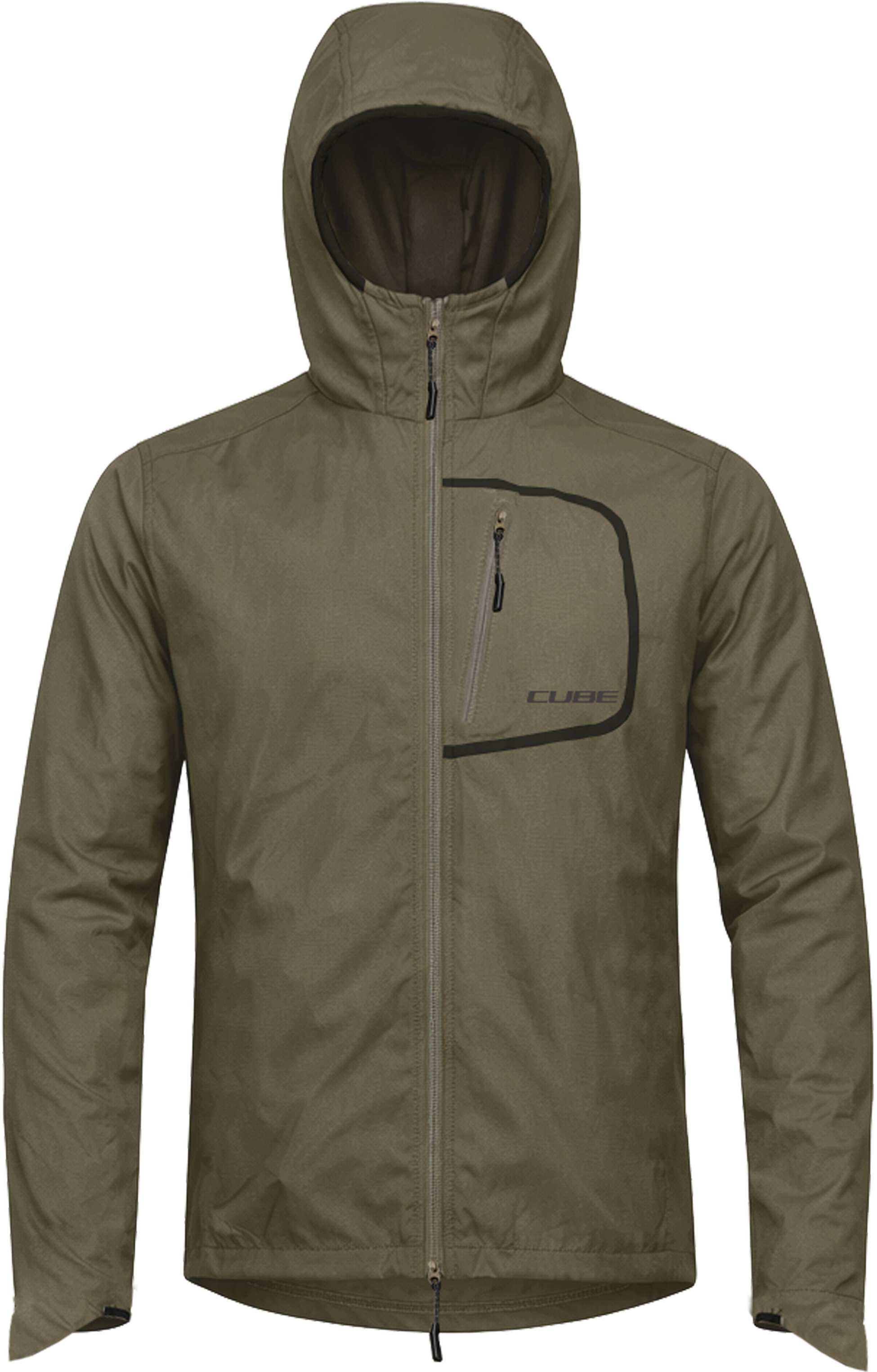 Windjacke olive