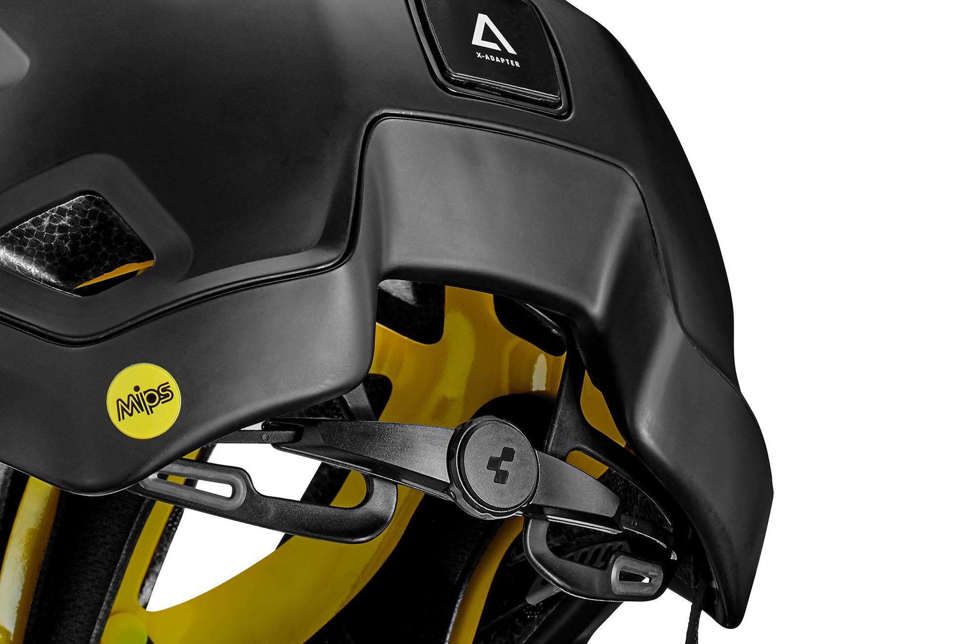 CUBE Helm STROVER white ´n´ black