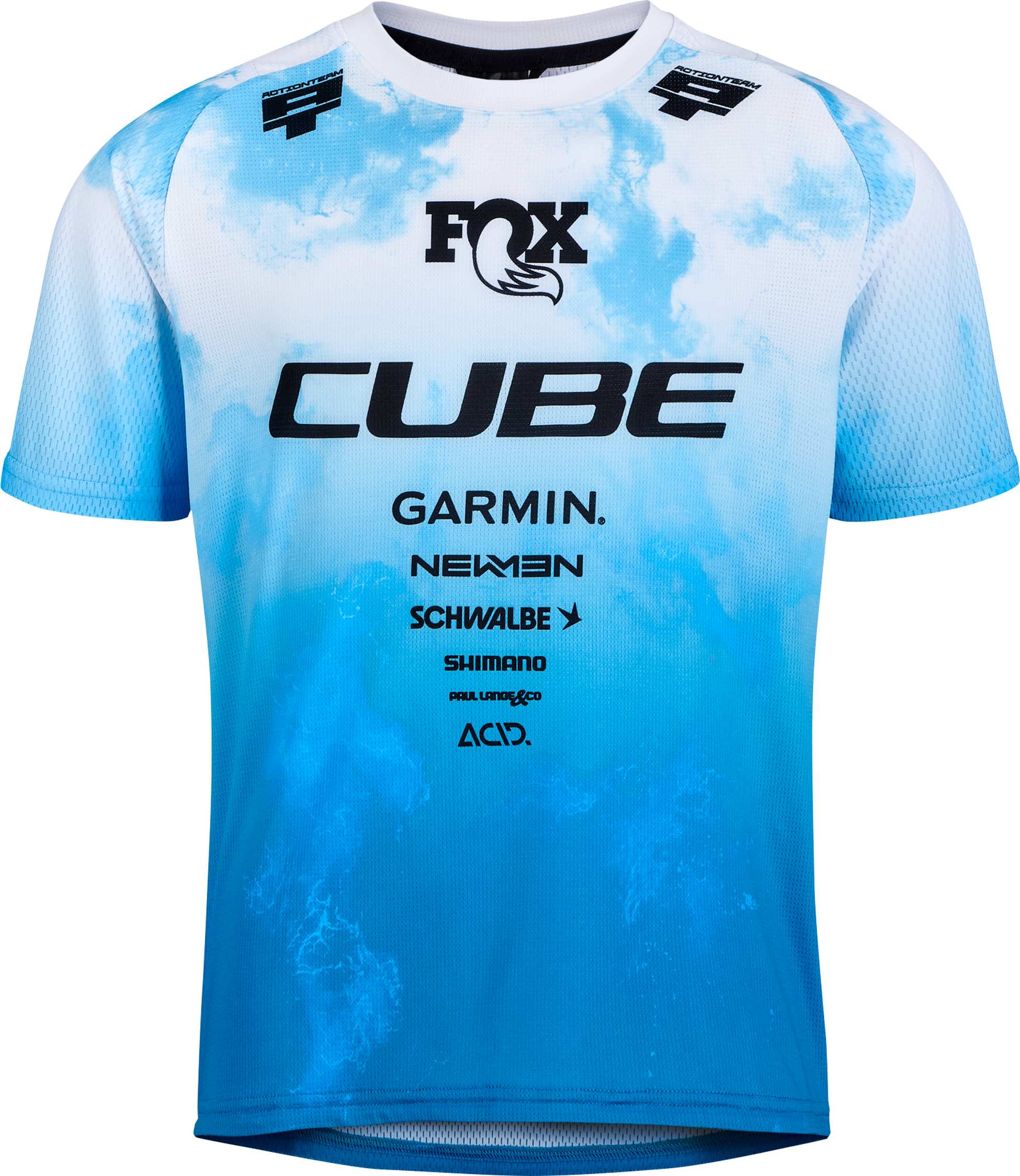 CUBE MTB Trikot ROOKIE X Actionteam kurzarm