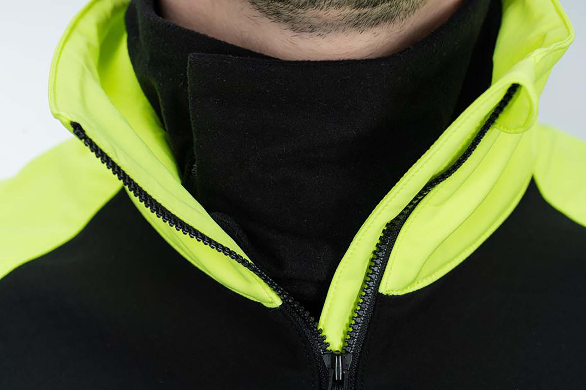 CUBE BLACKLINE Softshelljacke 365 Safety black`n`neon yellow