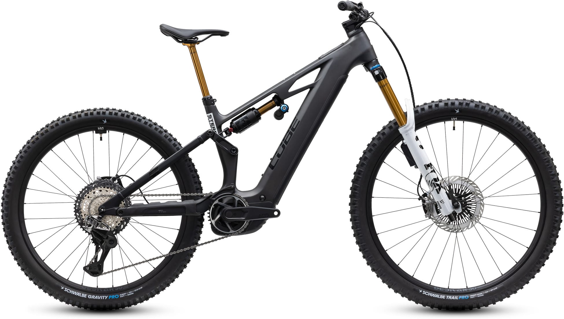 Stereo Hybrid ONE77 HPC AT 800 carbon´n´white