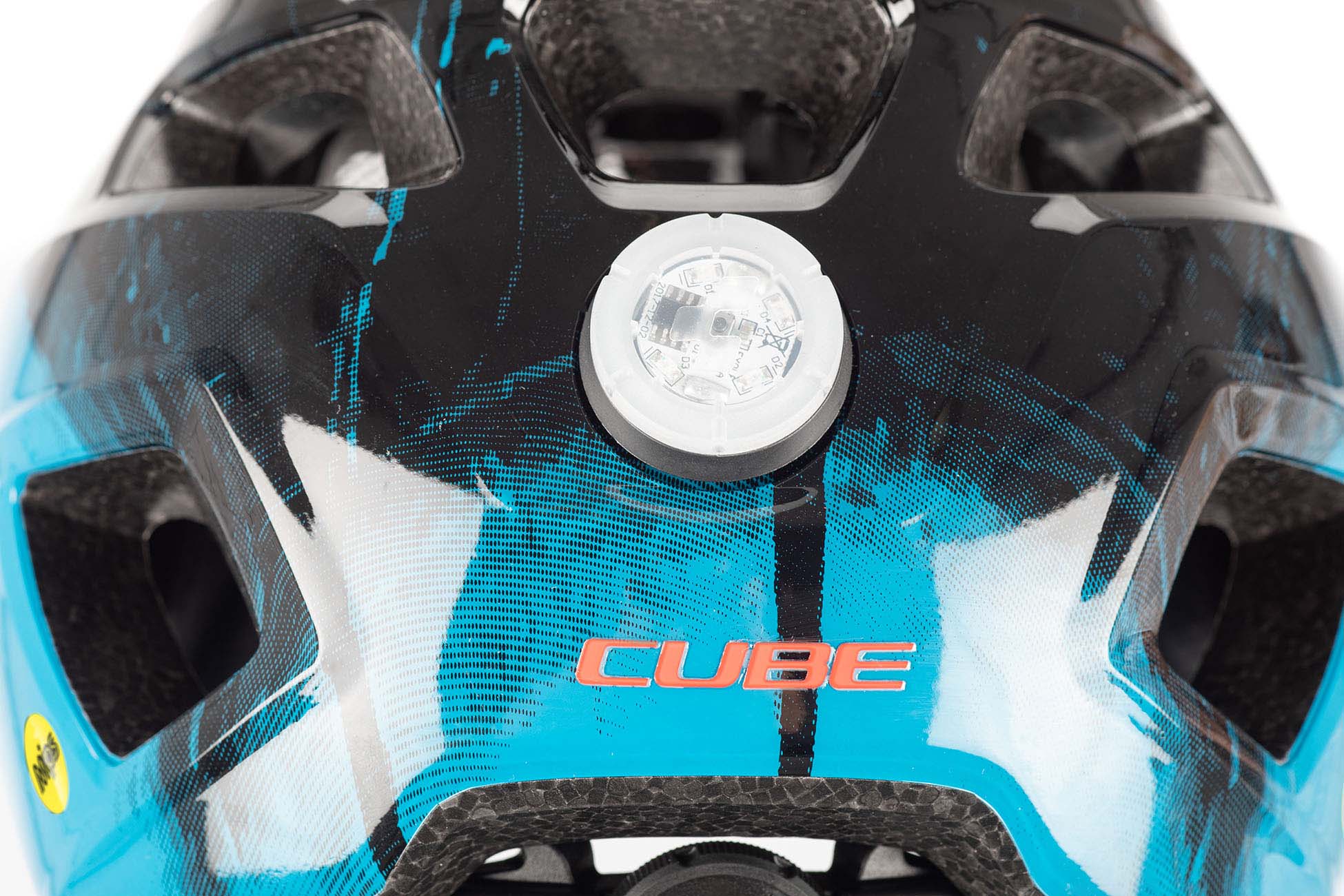 CUBE Helm LINOK / blue