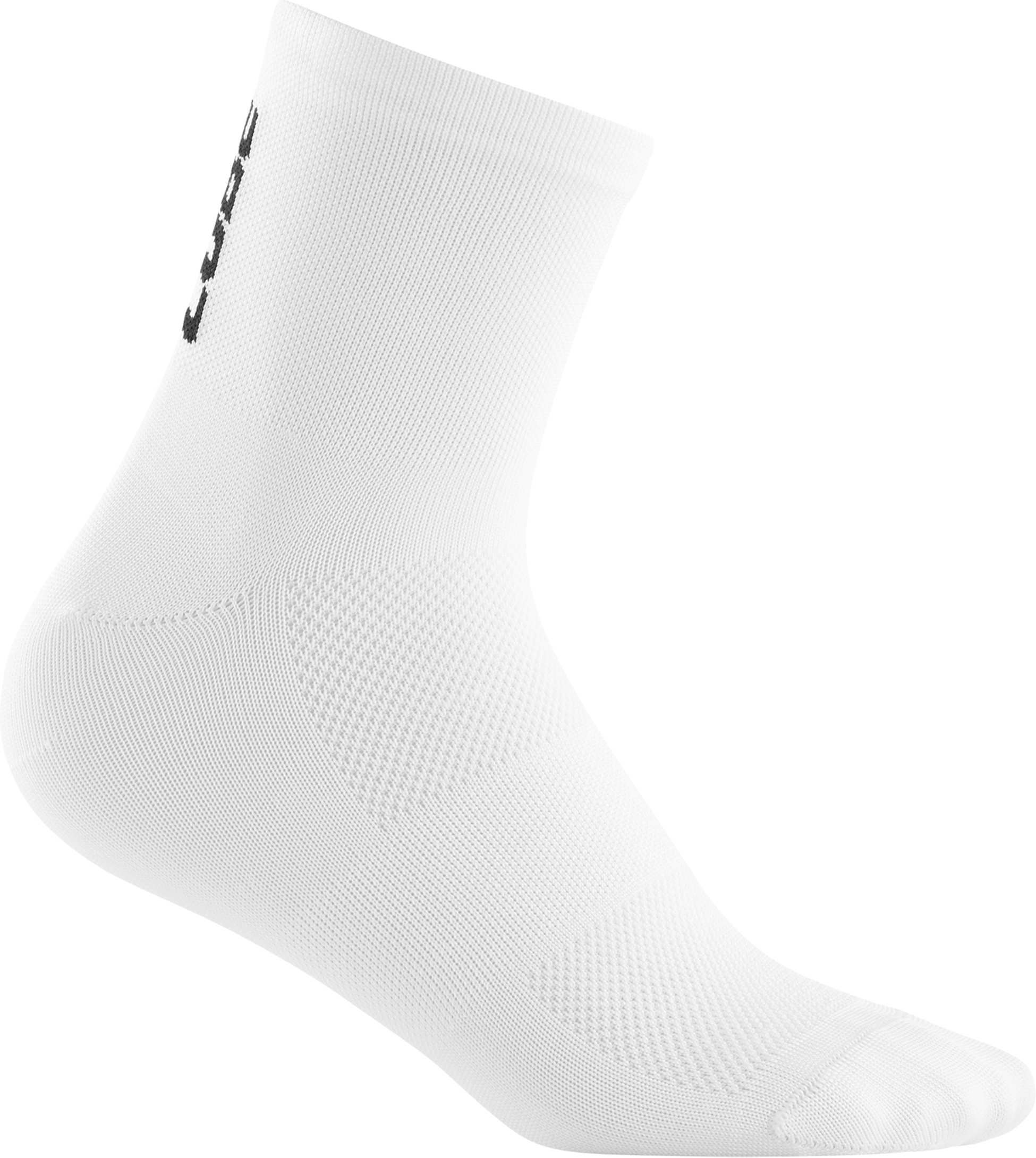 Socke Mid Cut ROAD/XC Blackline white