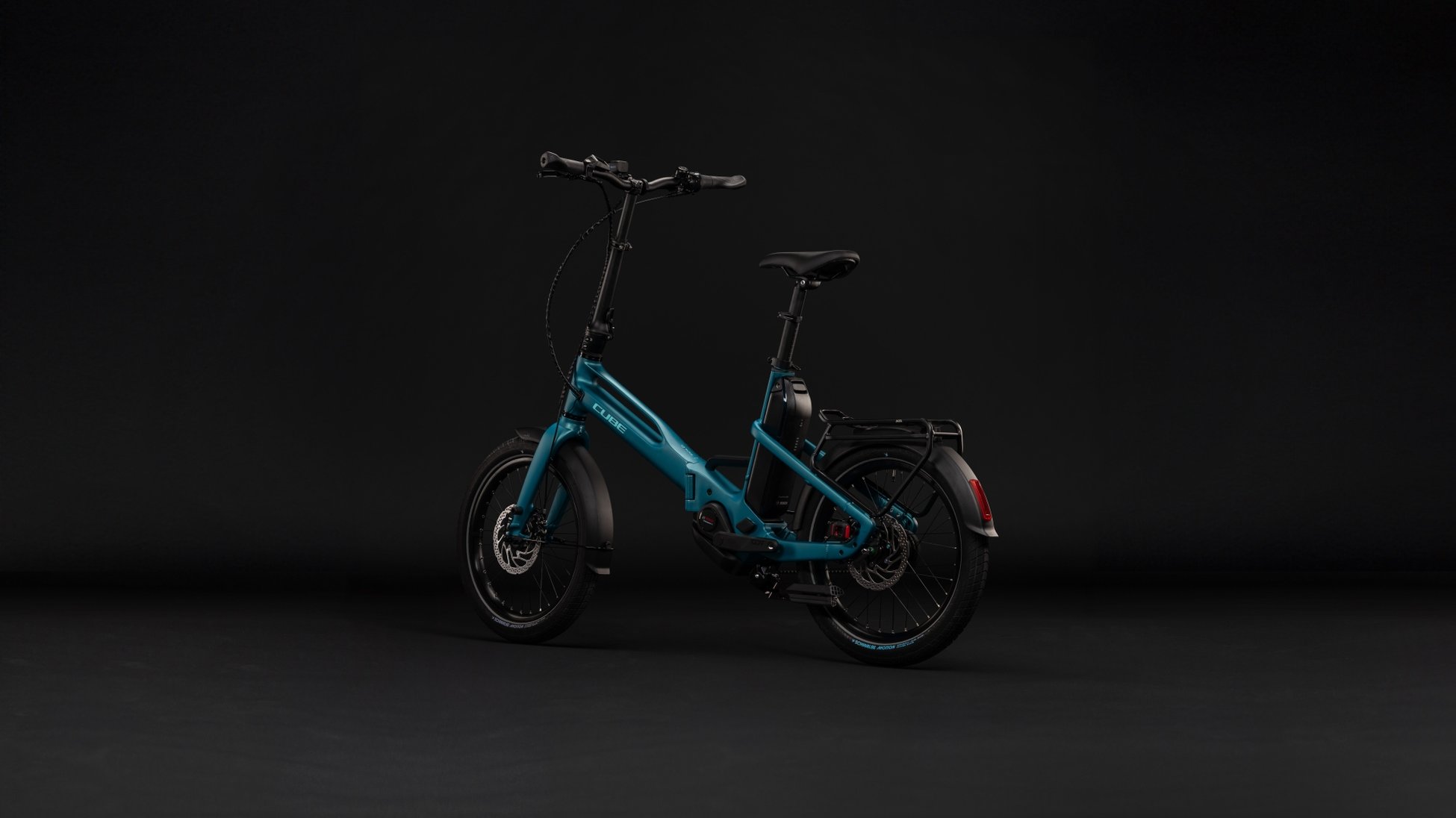Cube Fold Hybrid Deluxe 540 metallicpetrol´n´sea