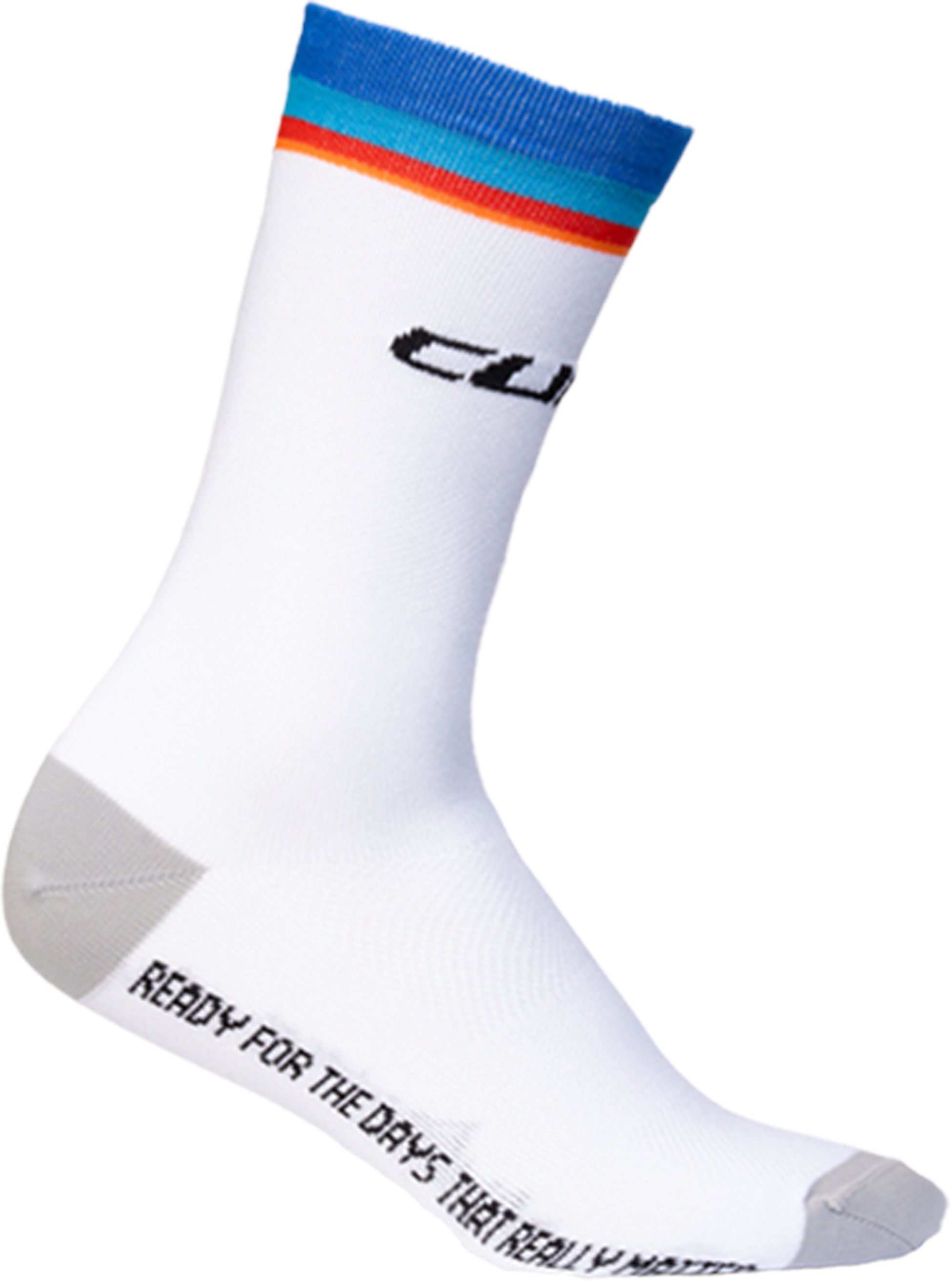 Socke High Cut ROAD/XC Teamline white