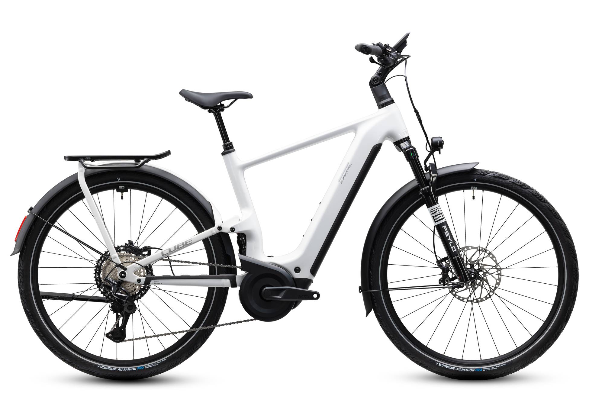 Cube Kathmandu Hybrid ONE11 HPC SLX 800 metallicwhite´n´prizm