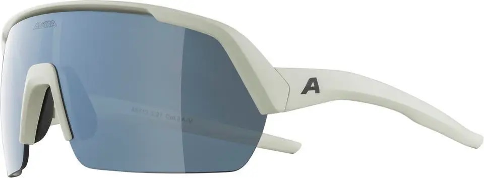 ALPINA Sportbrille TURBO HR cool-grey matt / mirror black