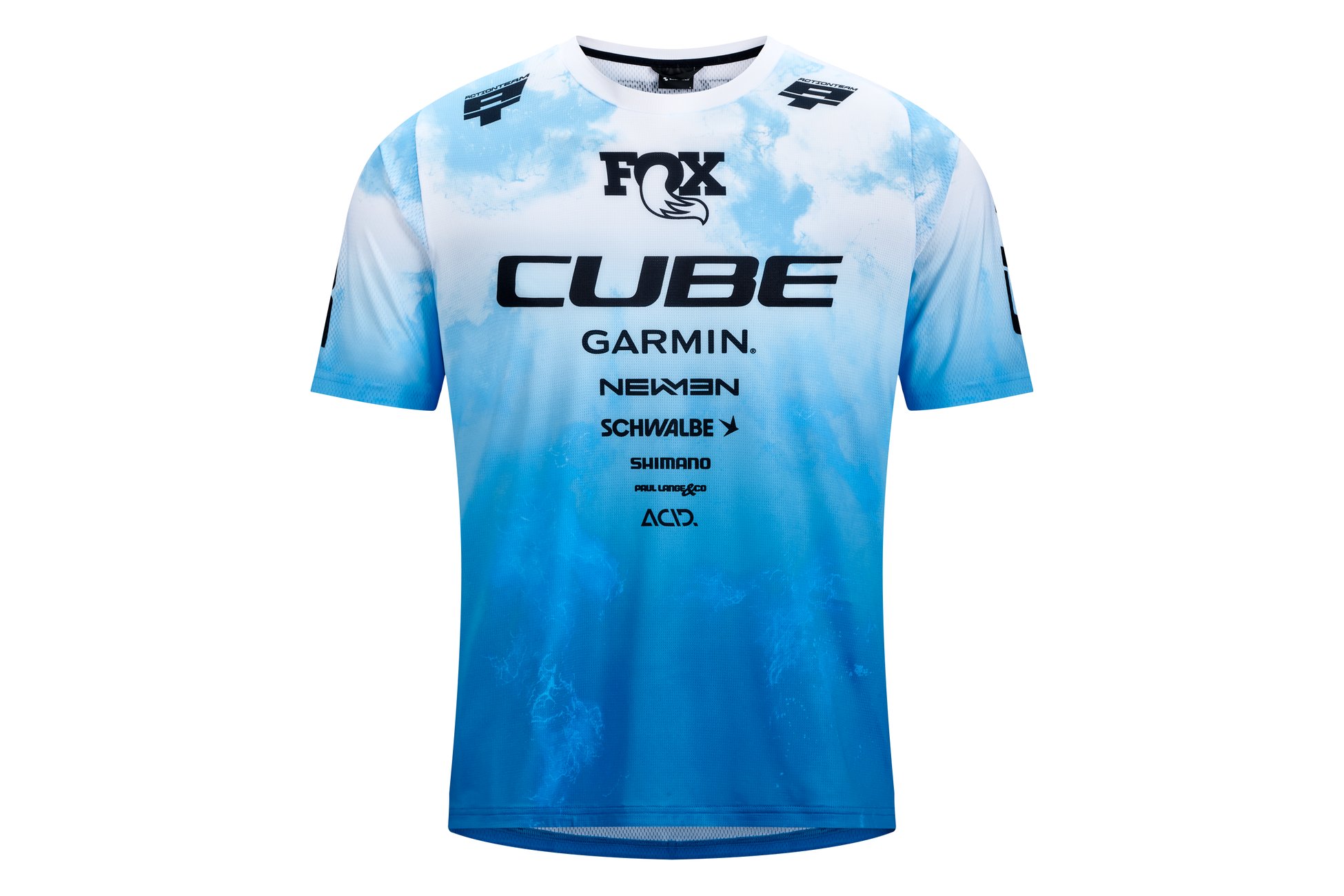 MTB Trikot X Actionteam kurzarm topas blue