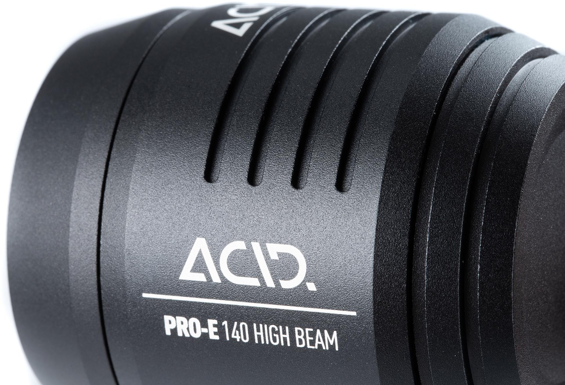 ACID E-Bike Frontlicht PRO-E 140 High Beam - BES2