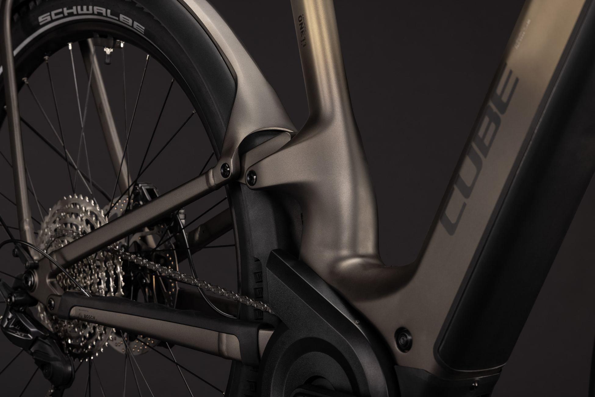 Cube Nuride Hybrid ONE11 HPC SLX 800 goldenbrown´n´black Easy Entry