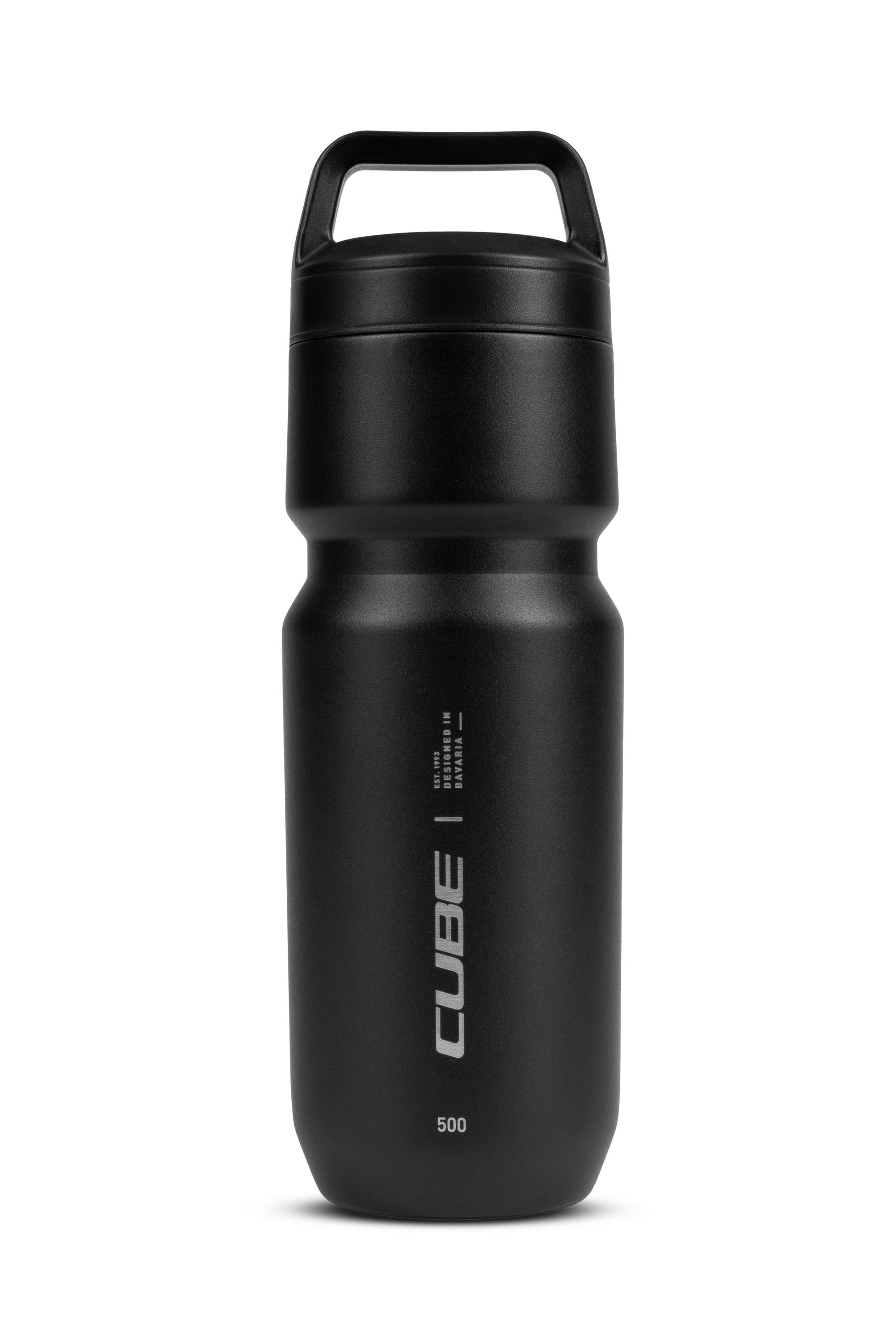 Edelstahlflasche Arc 500 insulated black
