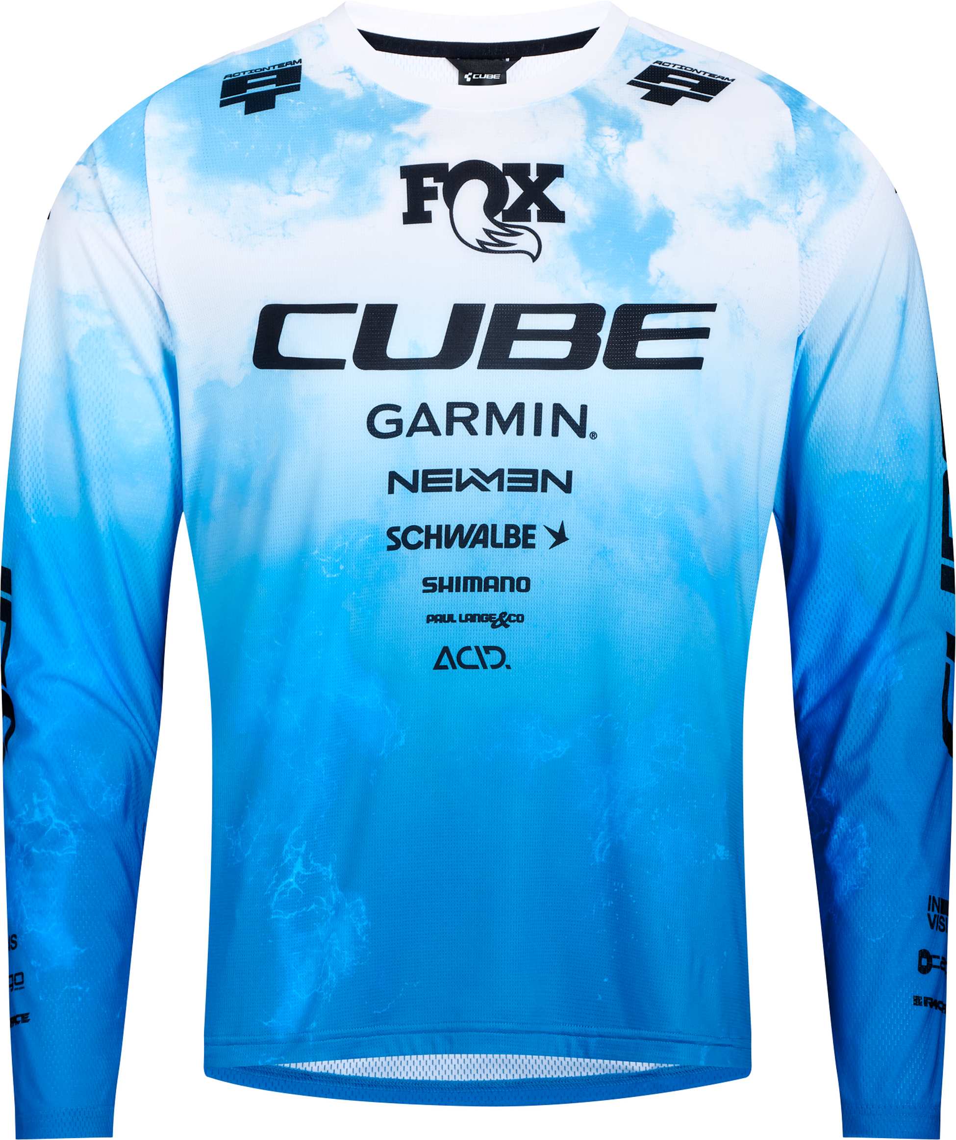 CUBE MTB Trikot X Actionteam langarm