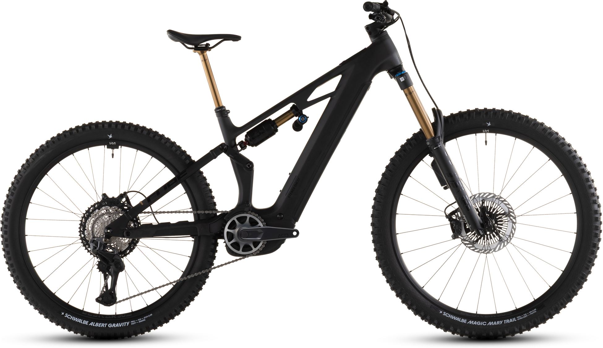 Stereo Hybrid ONE77 HPC AT 800 carbon´n´gold