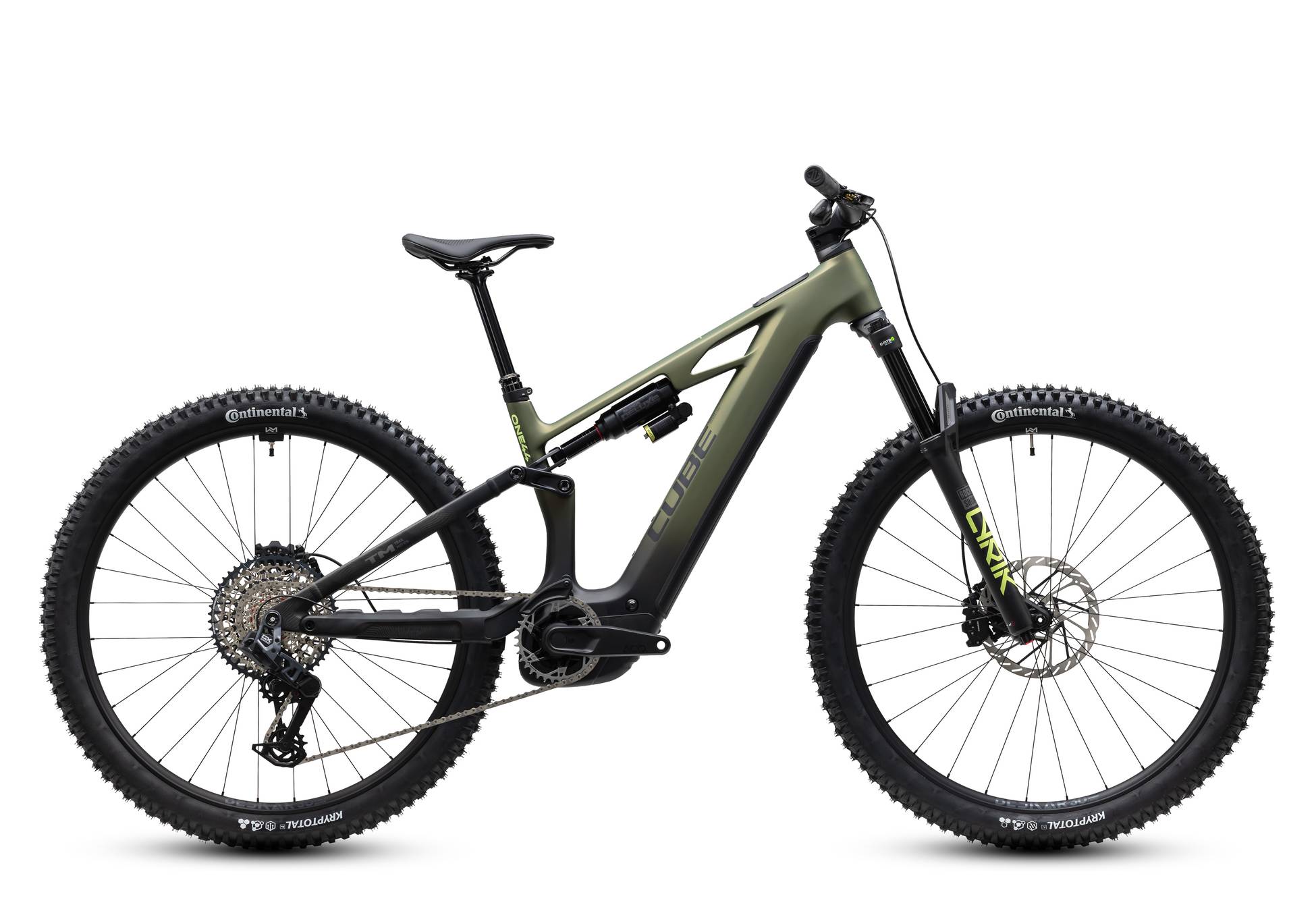 Cube Stereo Hybrid ONE44 HPC TM 800 reedgreen´n´gills