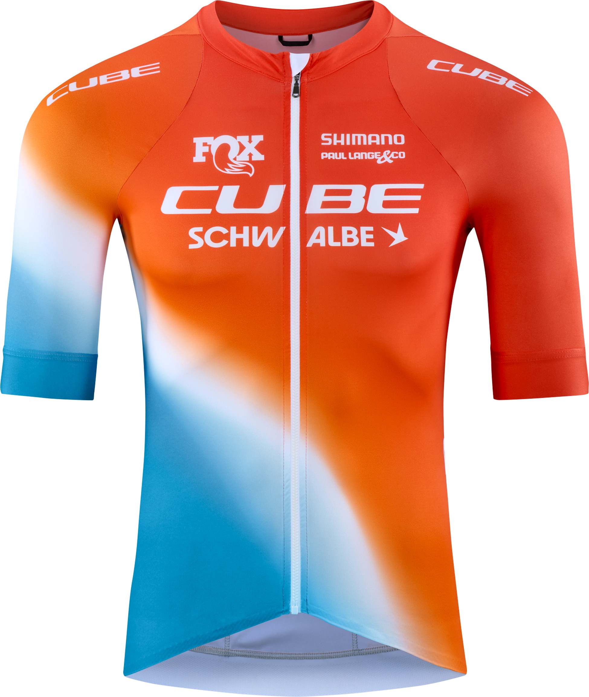 ROAD/XC Trikot X Factory Racing kurzarm white´n´blue´n´red