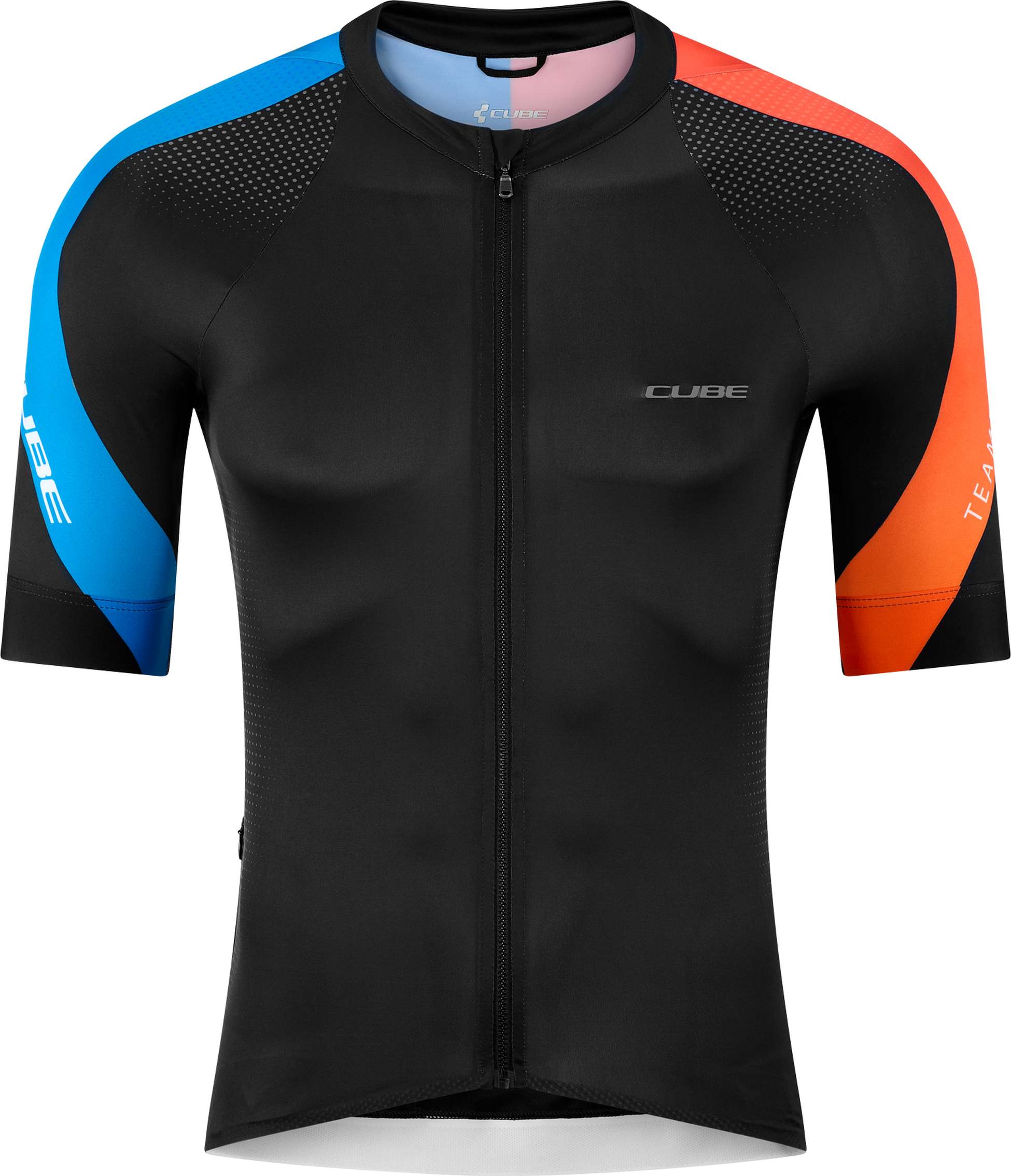ROAD/XC Trikot TEAMLINE kurzarm black
