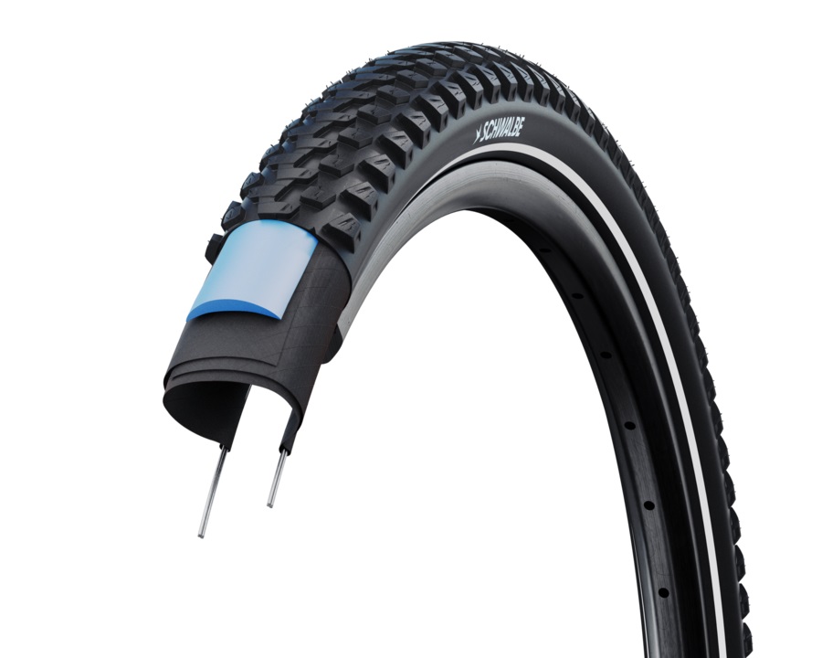SCHWALBE MARATHON PLUS MTB 60-622,29x2.35, blk/reflex