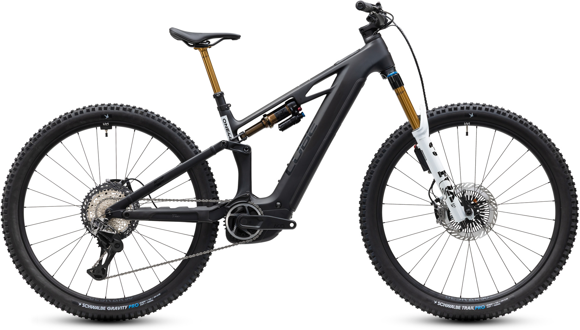 Stereo Hybrid ONE44 HPC AT 800 carbon´n´white