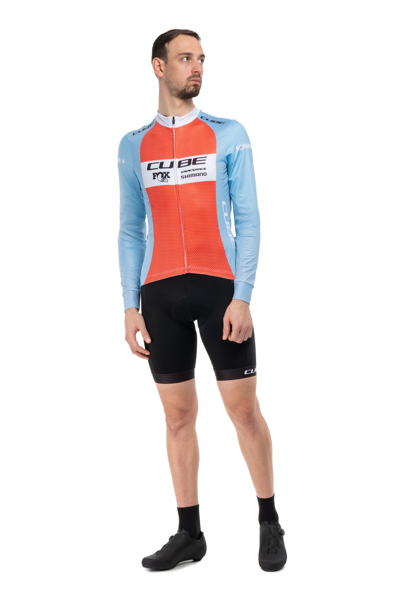 CUBE ROAD/XC Trikot X Factory Racing langarm