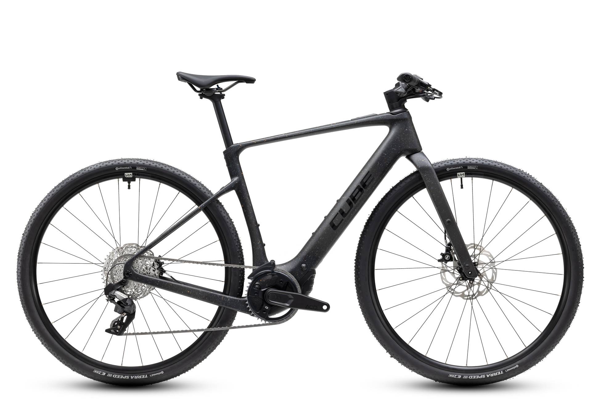 Cube Nulane Hybrid C:62 SLX 400X mineralblack´n´orange