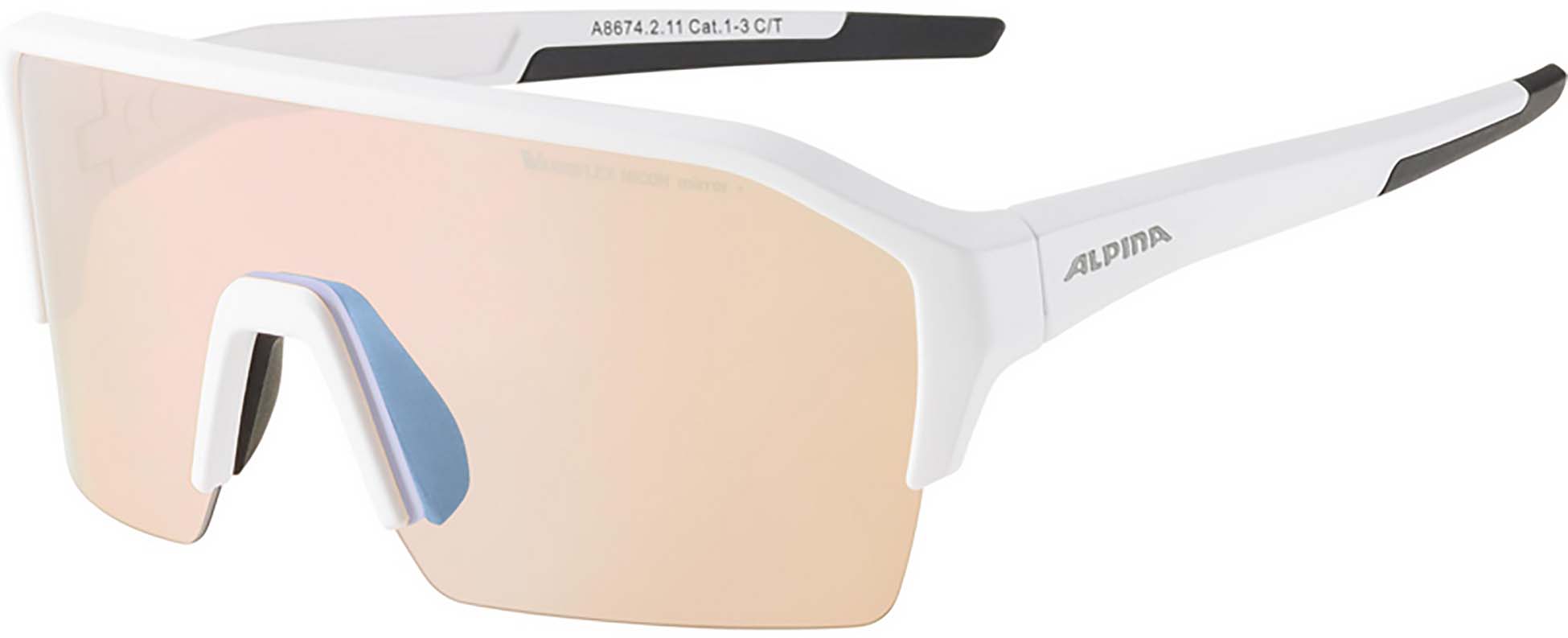 Alpina RAM HR Q-LITE V black matt / mirror silver