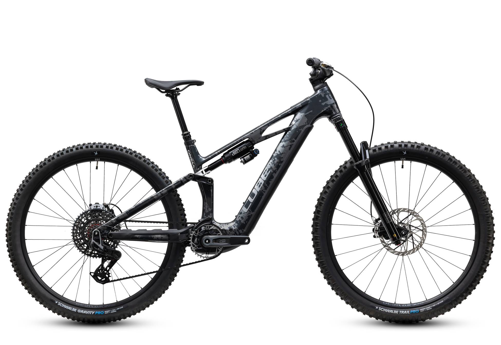 Cube Stereo Hybrid ONE44 HPC Super TM 800 graphiteglitch´n´grey