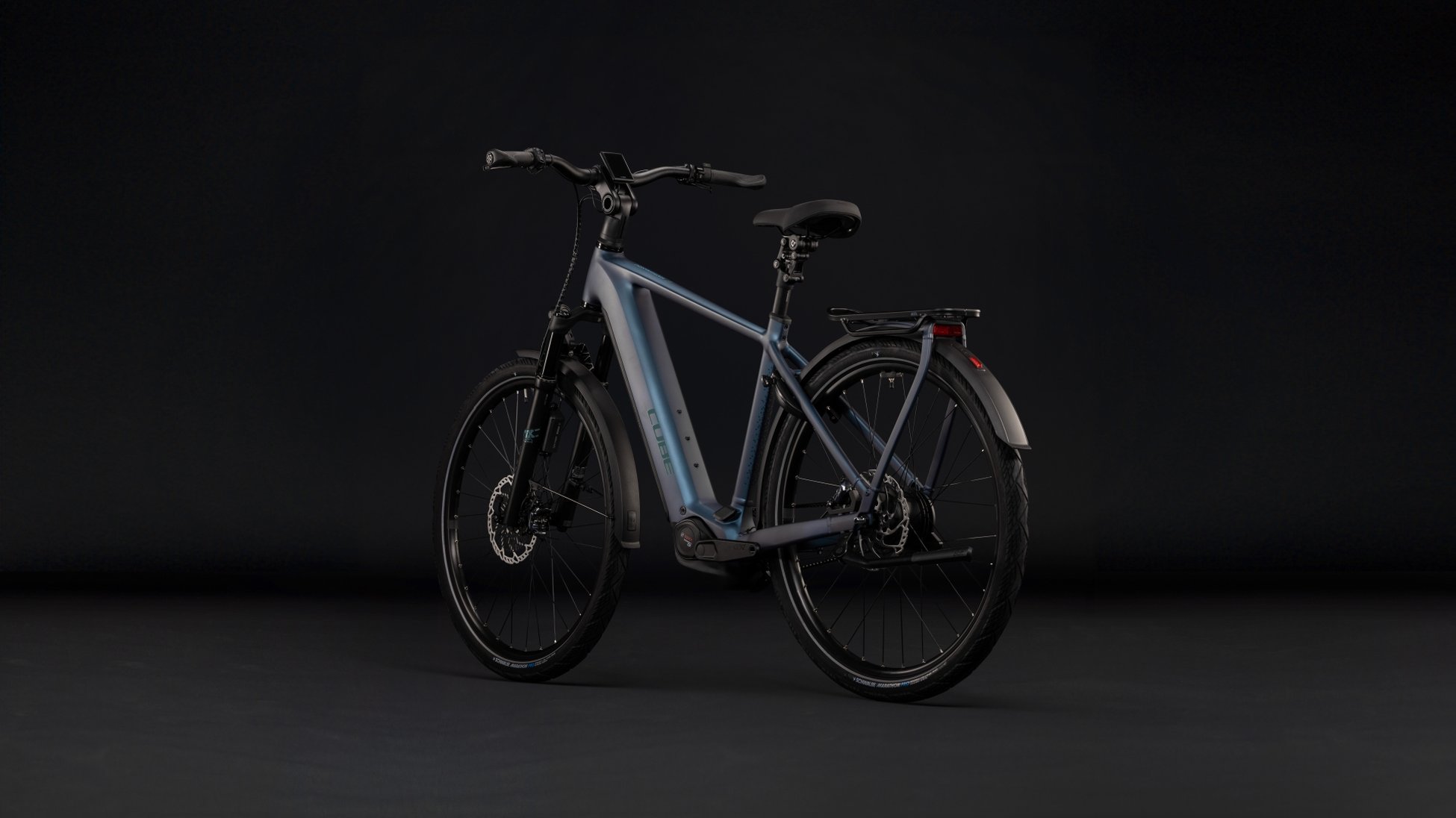Cube Kathmandu Hybrid Deluxe SLX 800 mineralblue´n´blue