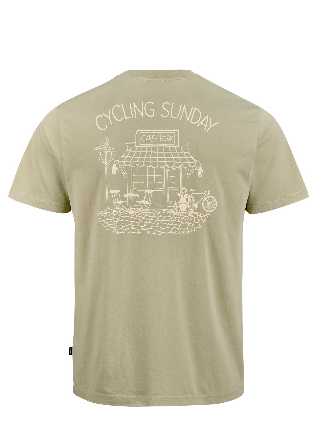 CUBE Organic T-Shirt Cycling Sunday GTY FIT