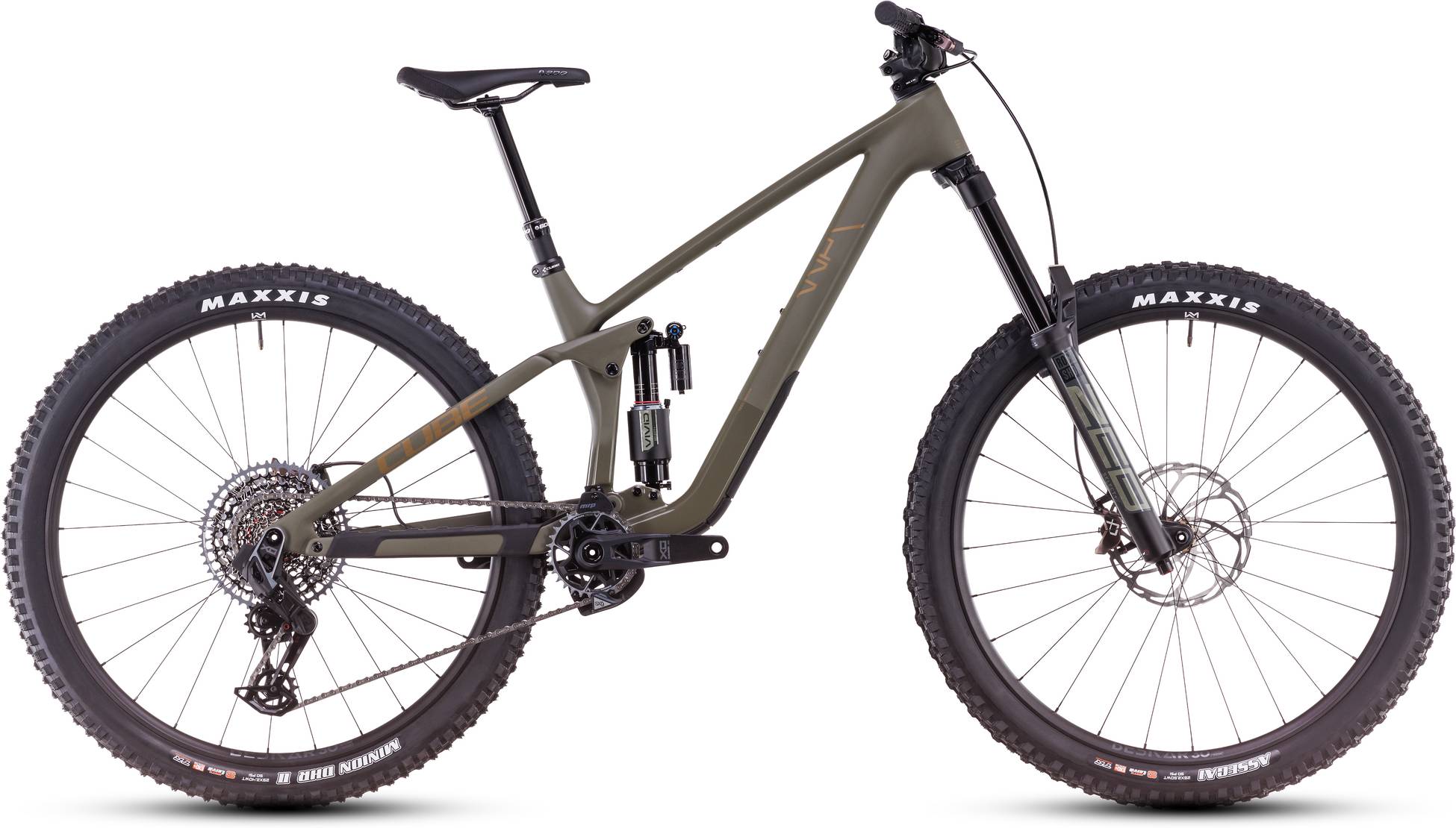 Cube Stereo ONE77 C:68X TM 29 dustyolive´n´gold 2026