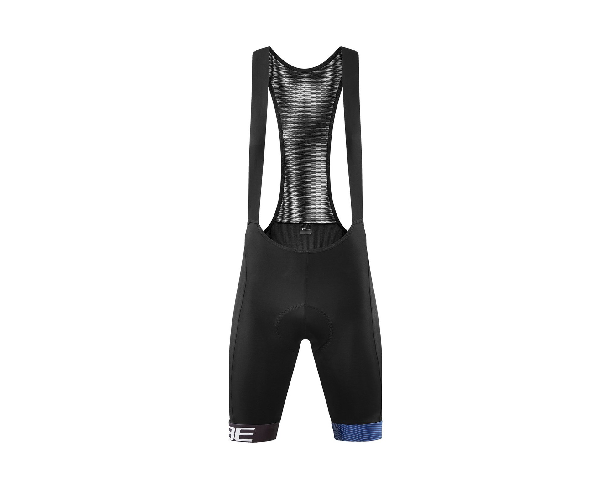 TEAMLINE Trägerhose kurz black´n´blue