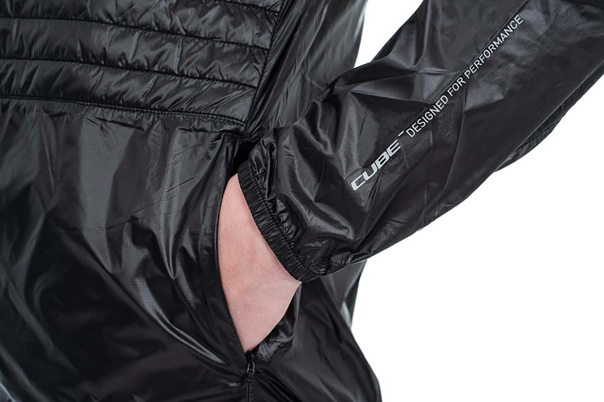 CUBE BLACKLINE Light Iso Jacke black