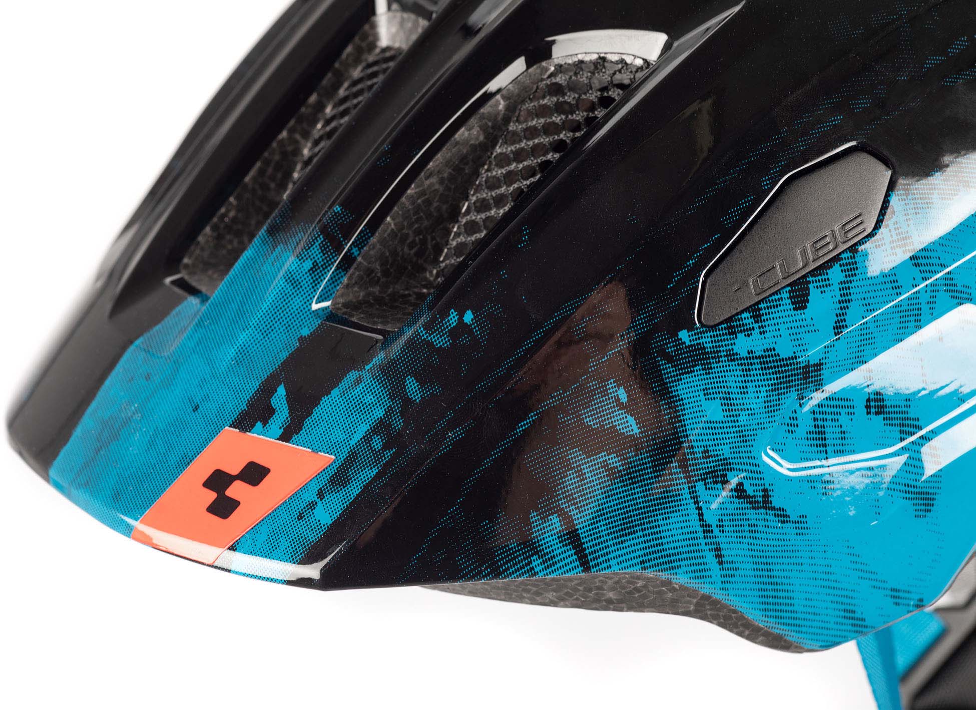 CUBE Helm LINOK / blue