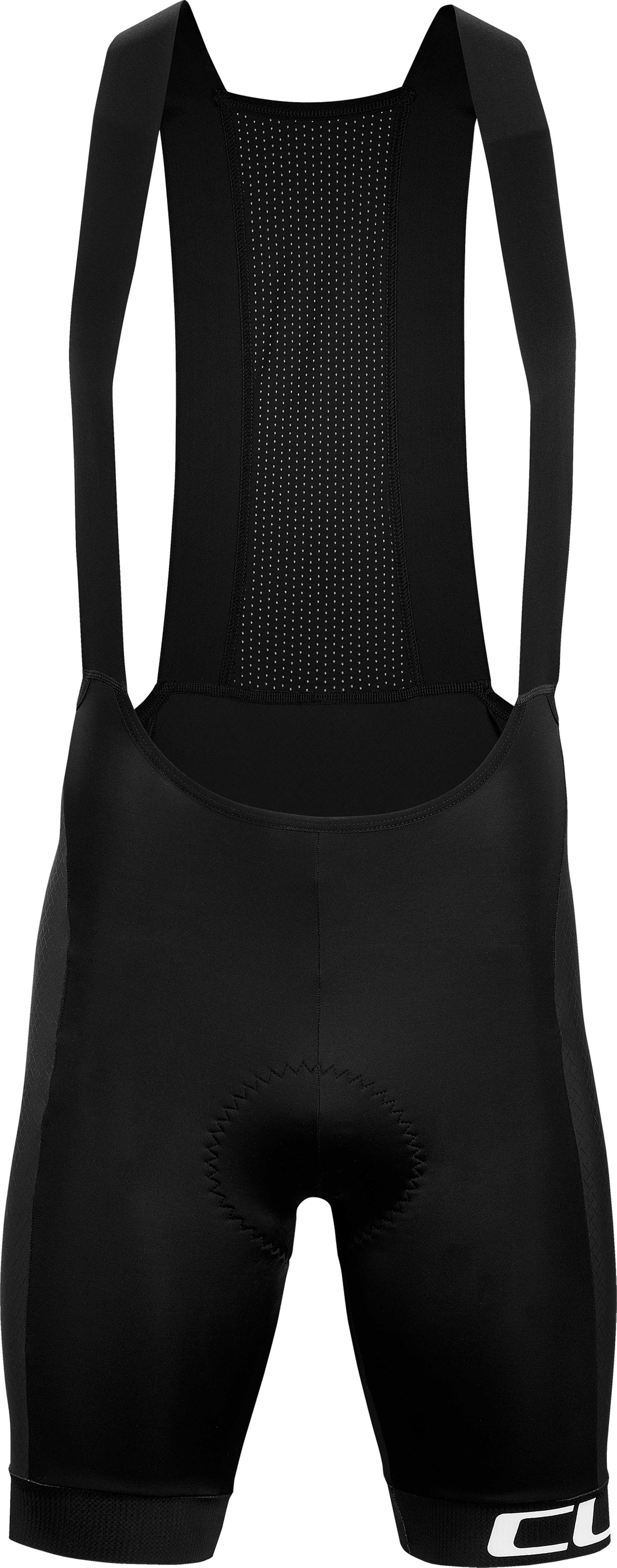 ROAD/XC Trägerhose kurz black