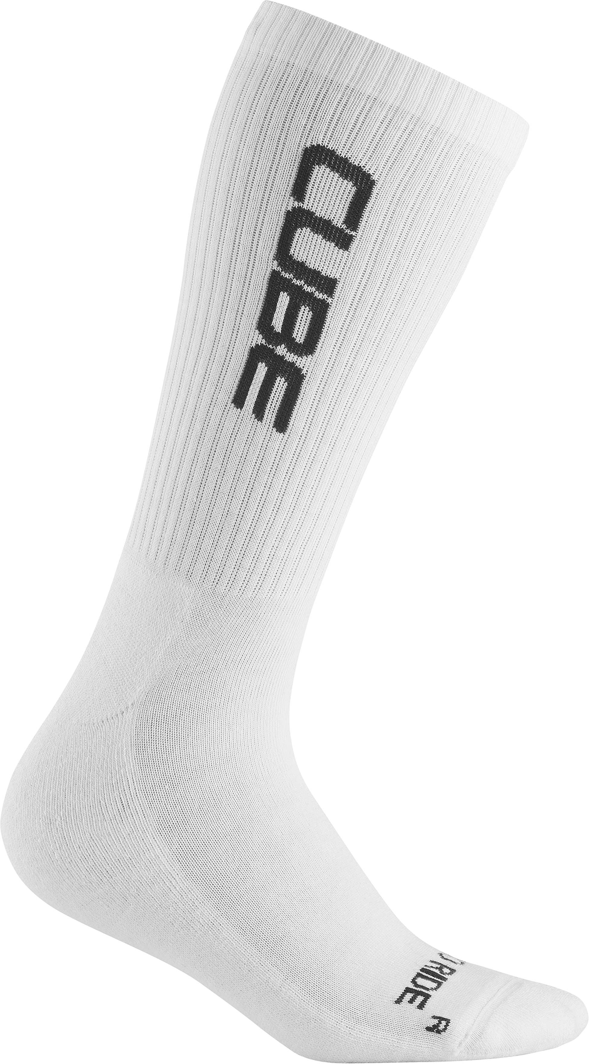 Socke After Race High Cut Logo white´n´black