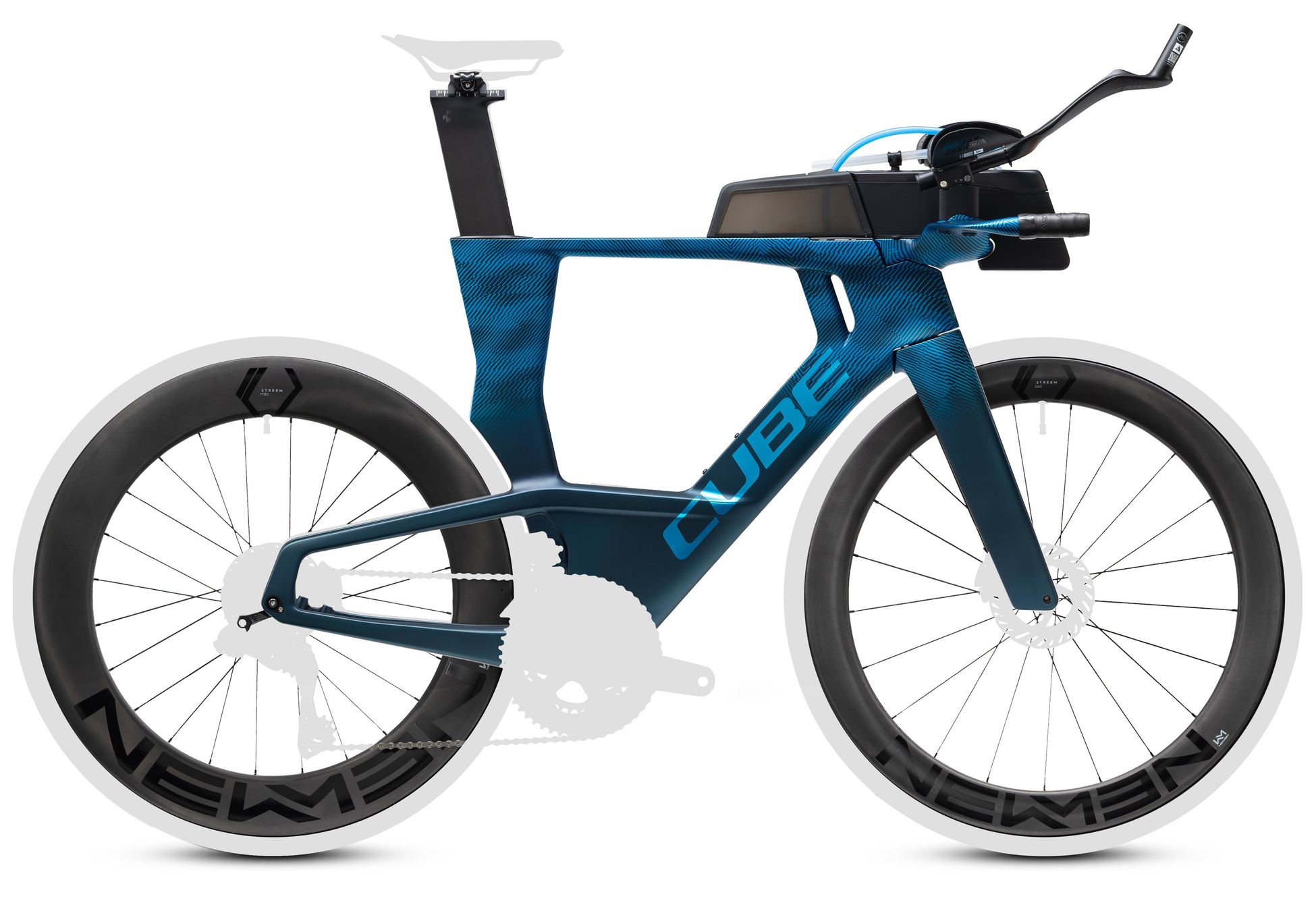 Aerium C:68X Frameset liquidbluegrid´n´chrome