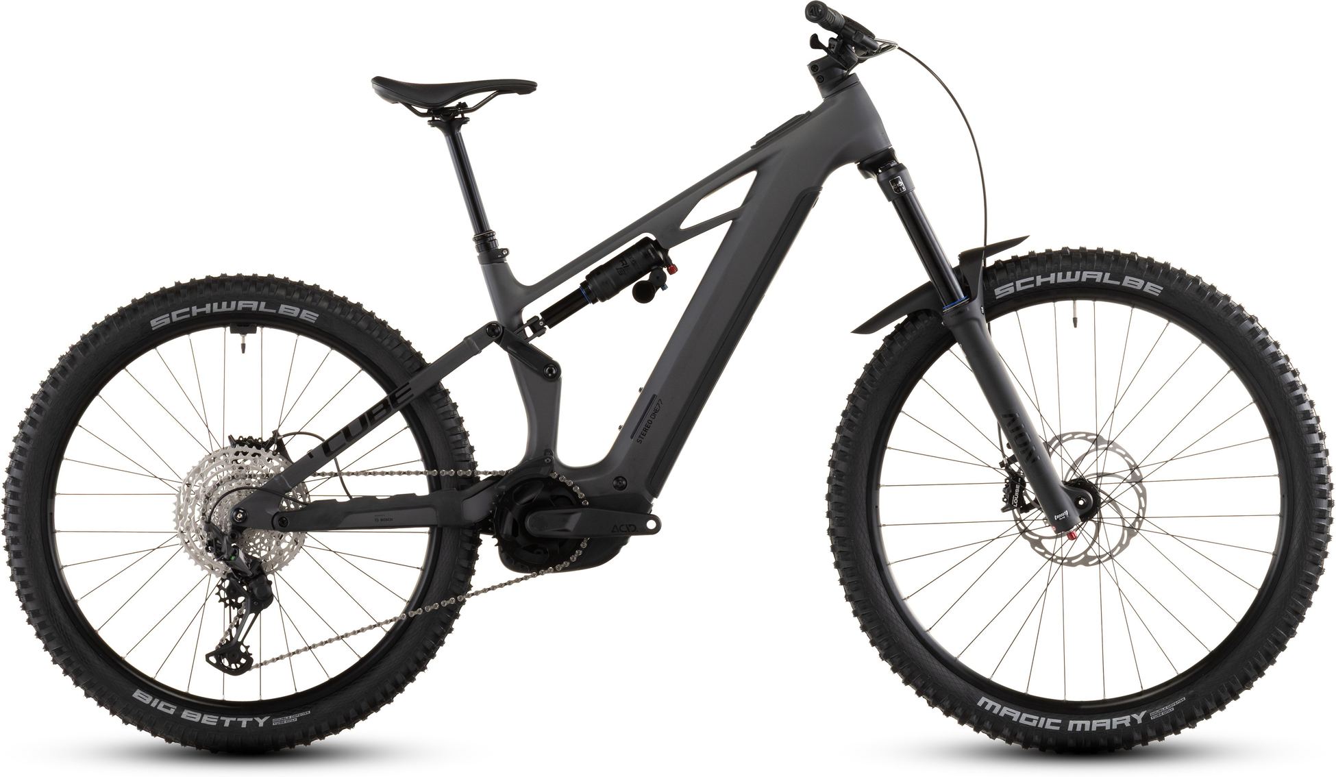Stereo Hybrid ONE77 HPC Race 800 irongrey´n´black